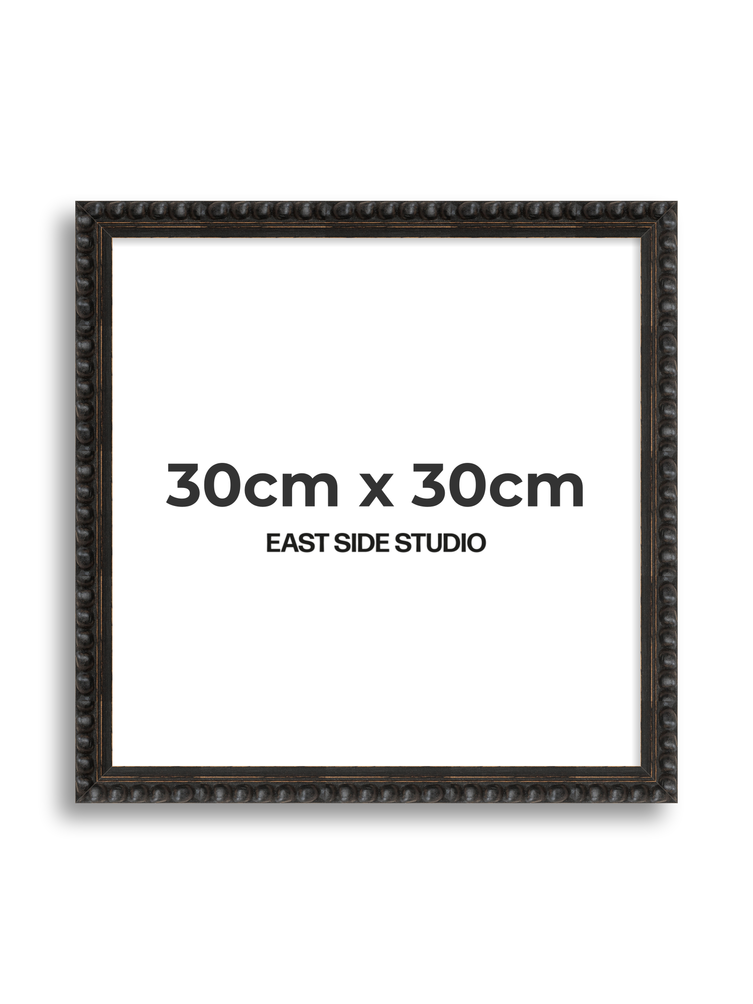 Black Bobbin 30cm x 30cm picture frame