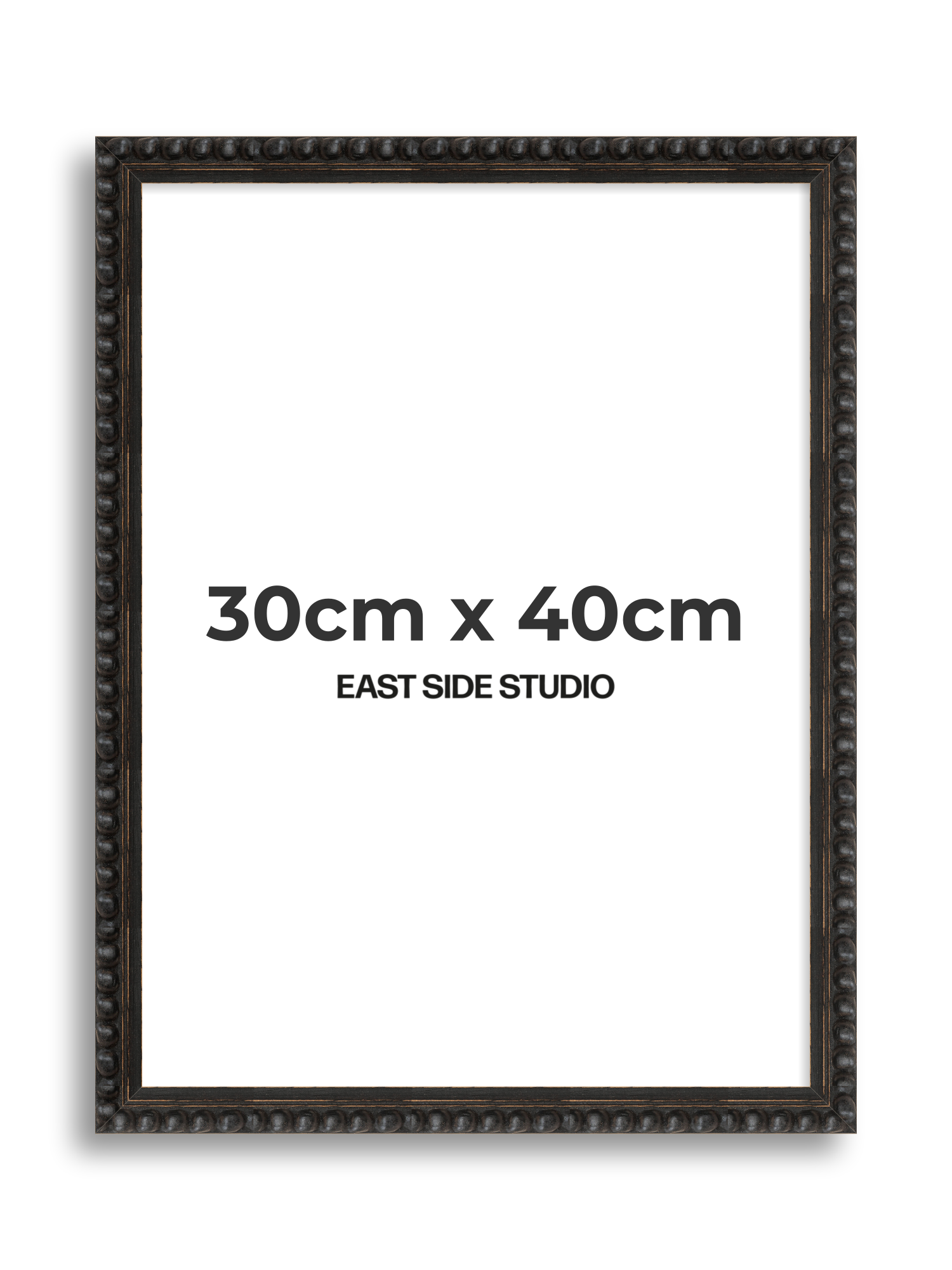 Black Bobbin 30cm x 40cm picture frame