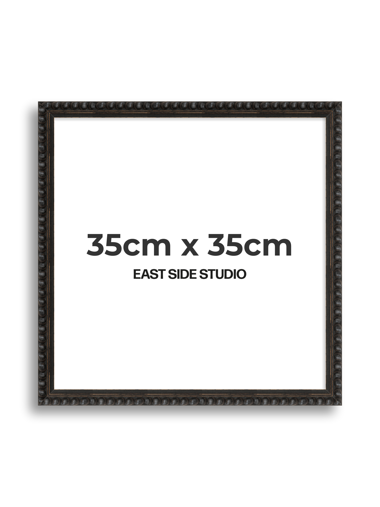 Black Bobbin 35cm x 35cm picture frame