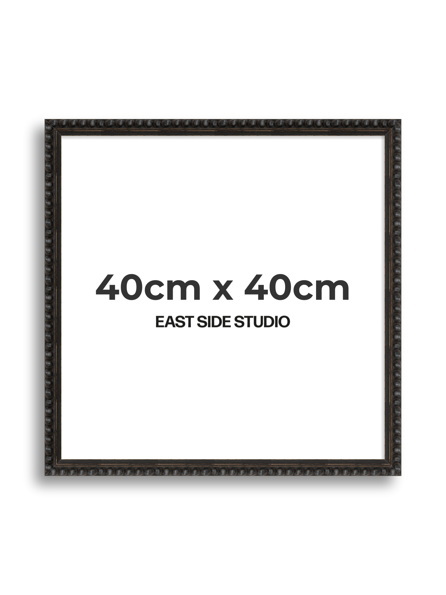 Black Bobbin 40cm x 40cm picture frame