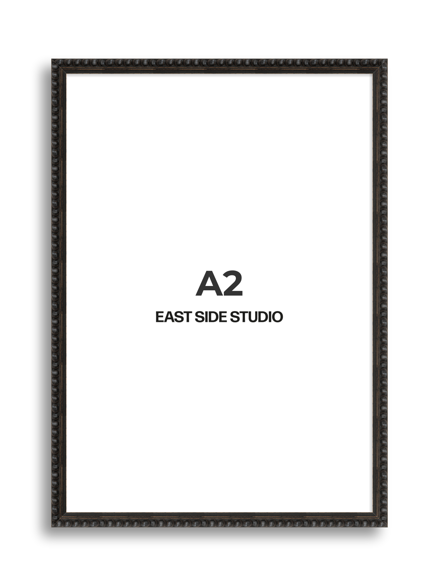 Black Bobbin A2 picture frame