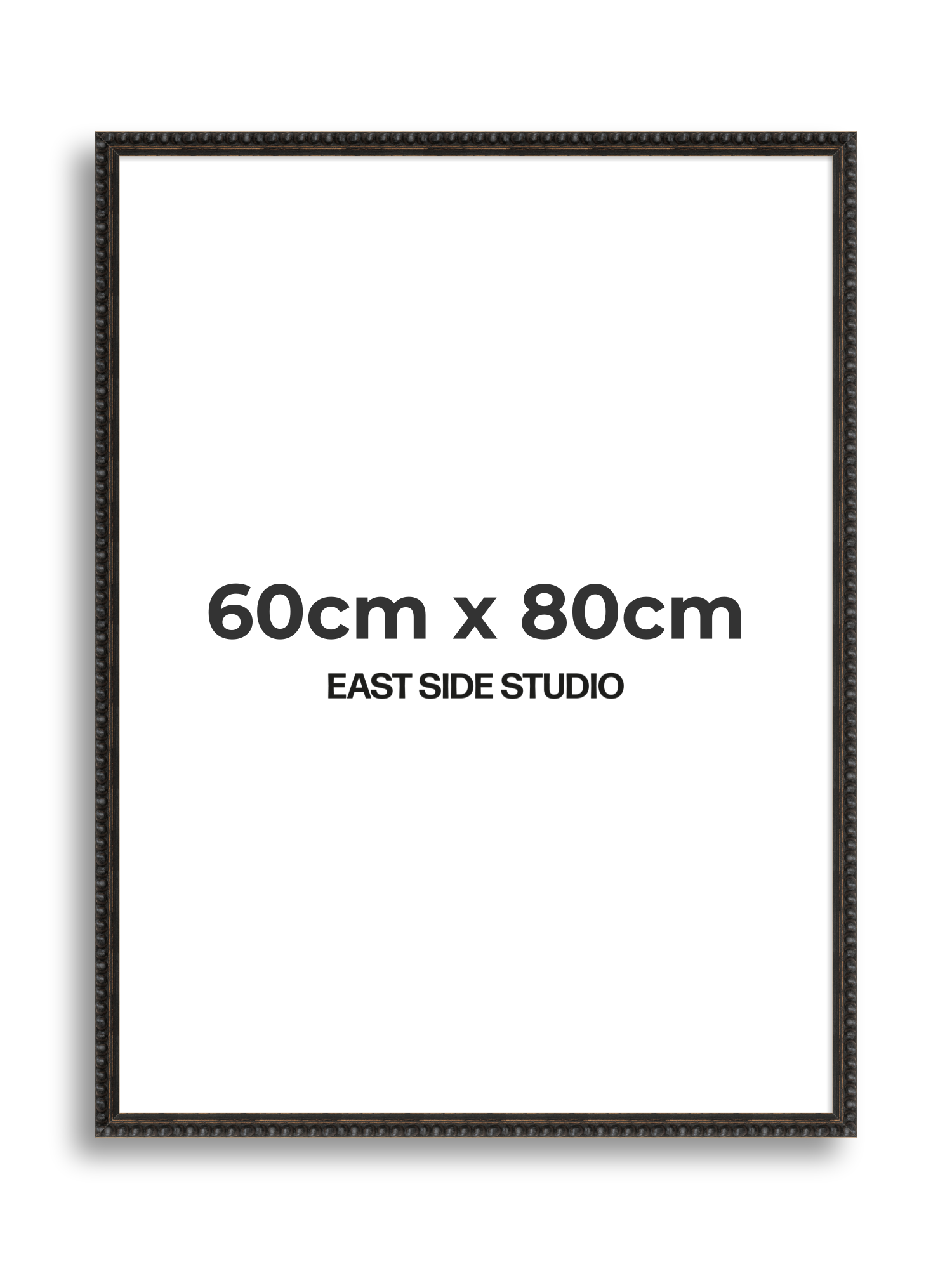 Black Bobbin 60cm x 80cm picture frame