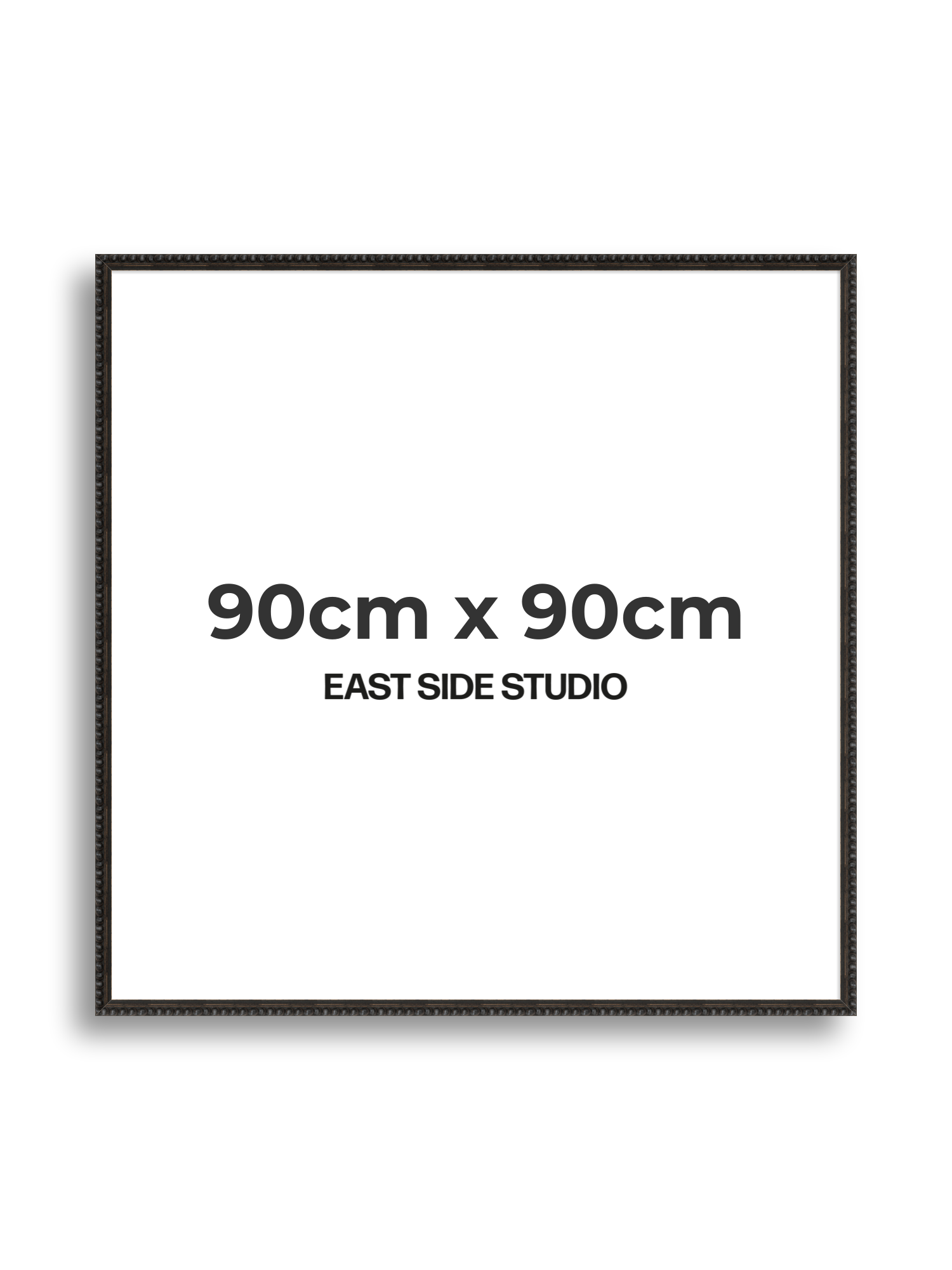 Black Bobbin 90cm x 90cm picture frame