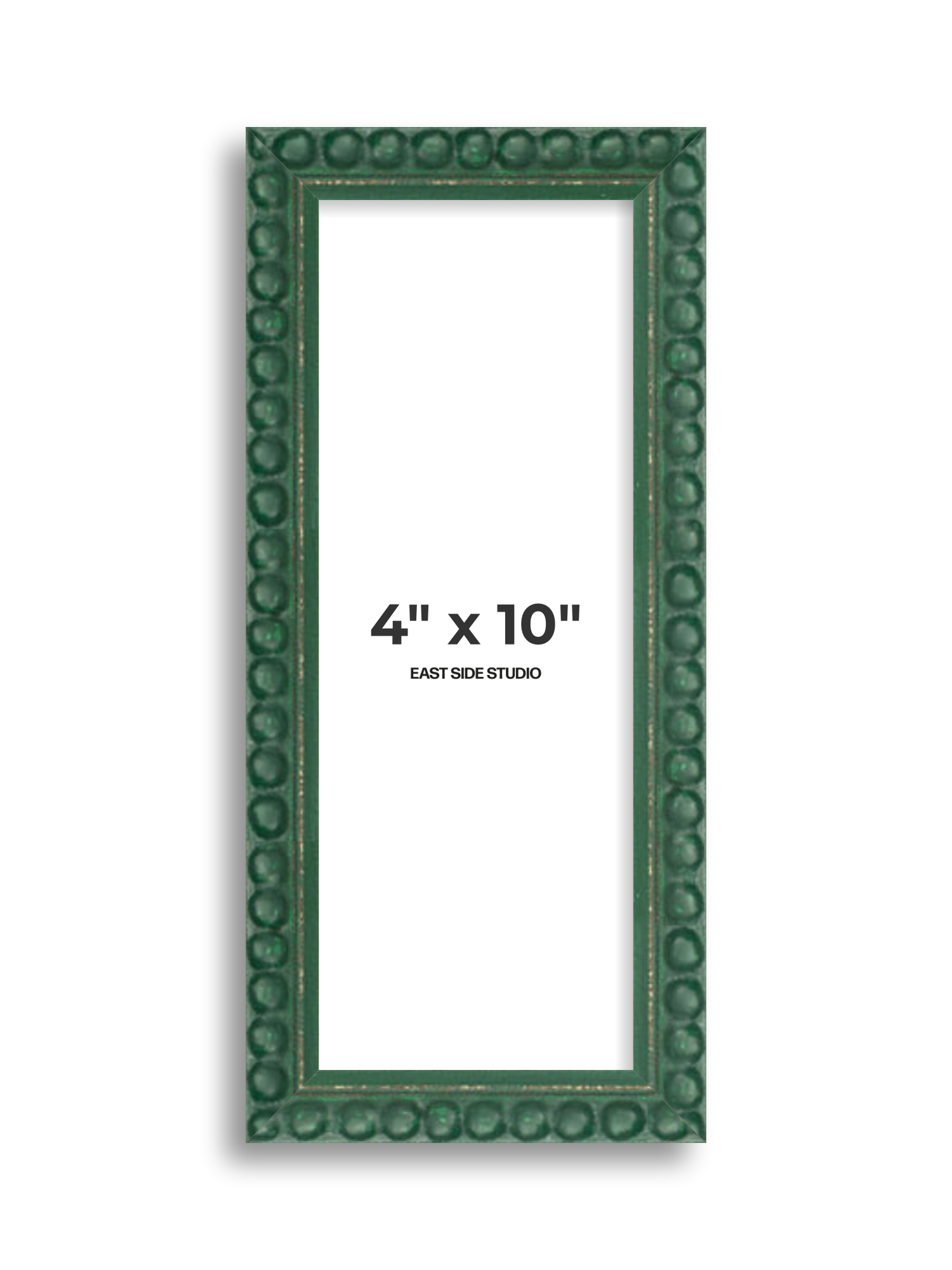 Dark Green Bobbin 4" x 10" picture frame