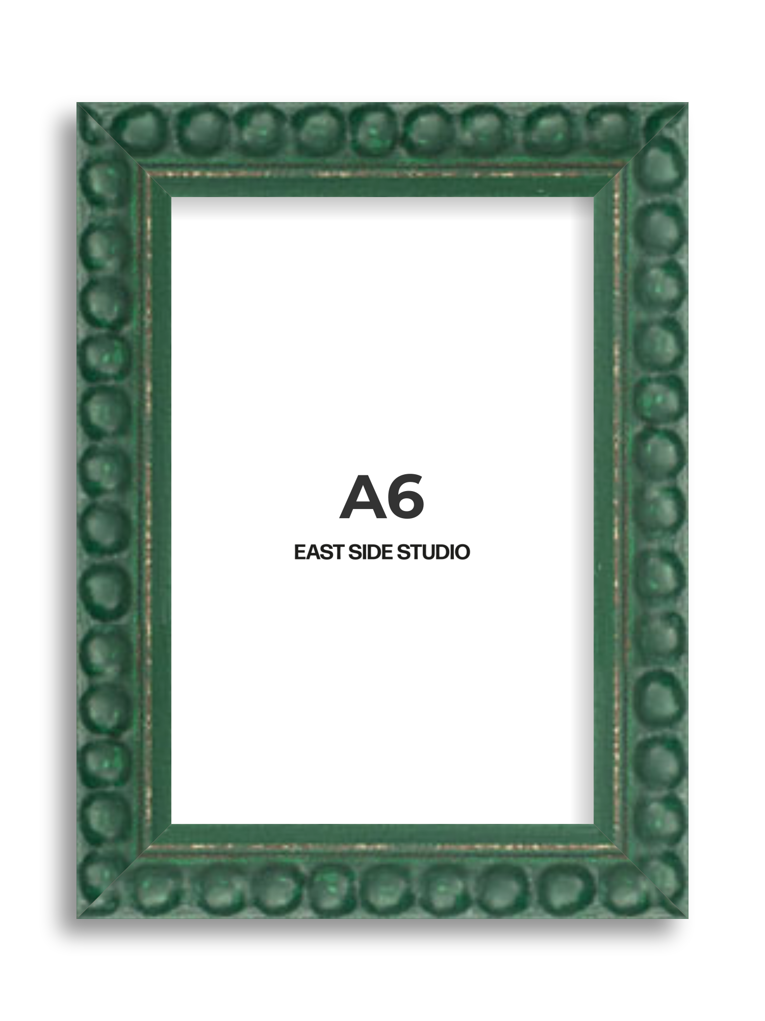 Dark Green Bobbin A6 picture frame
