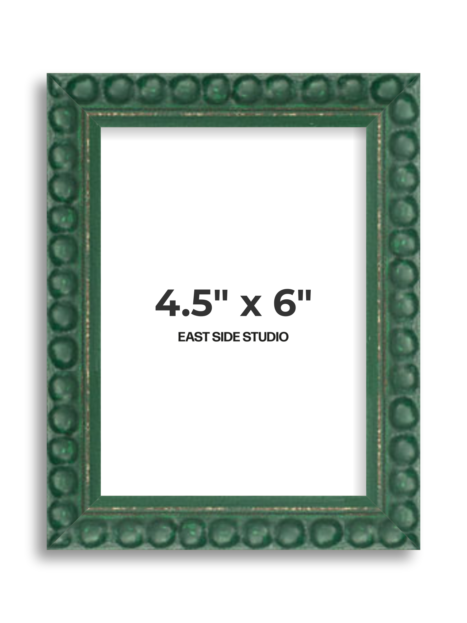 Dark Green Bobbin 4.5" x 6" picture frame