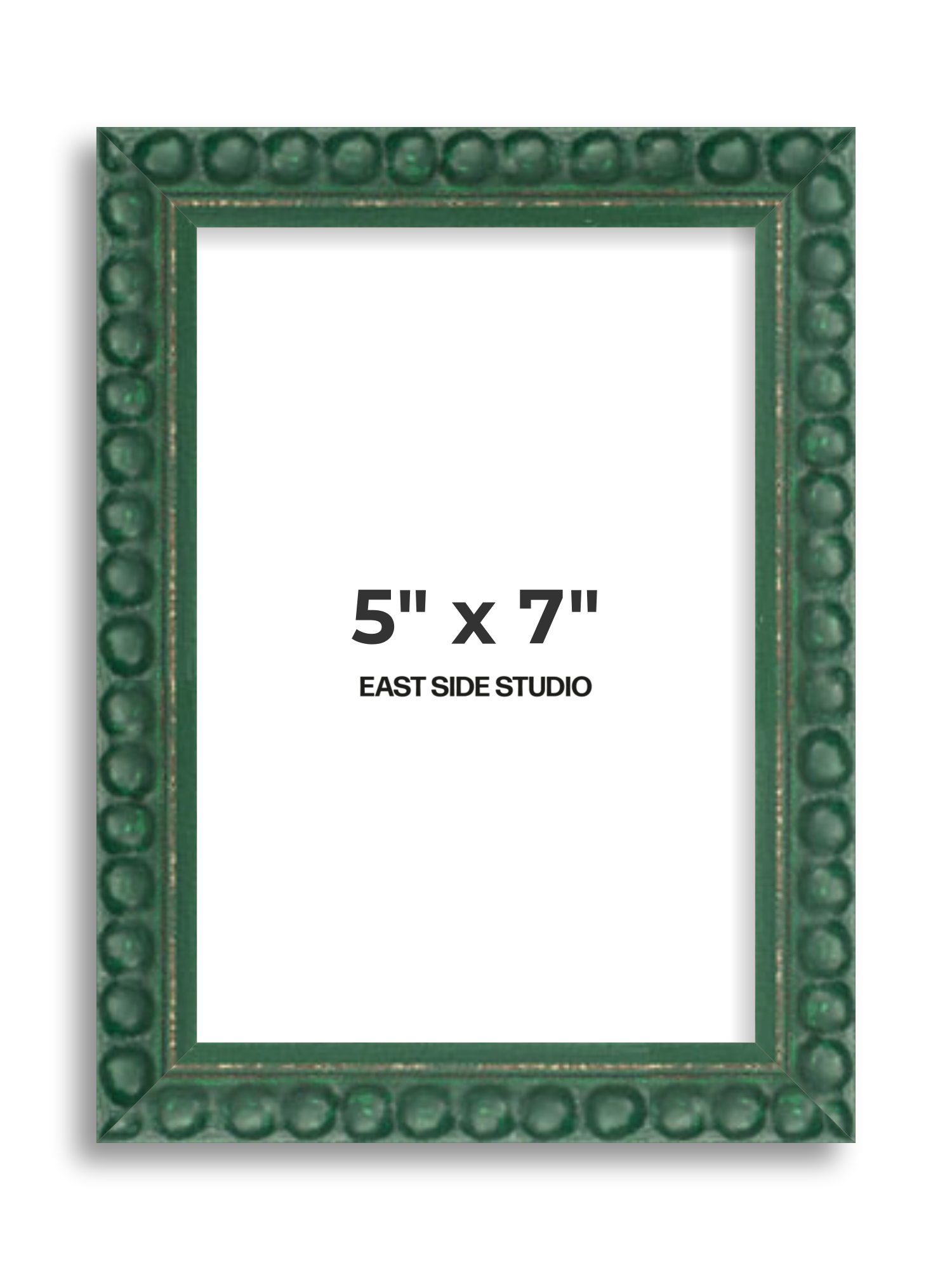 Dark Green Bobbin 5" x 7" picture frame