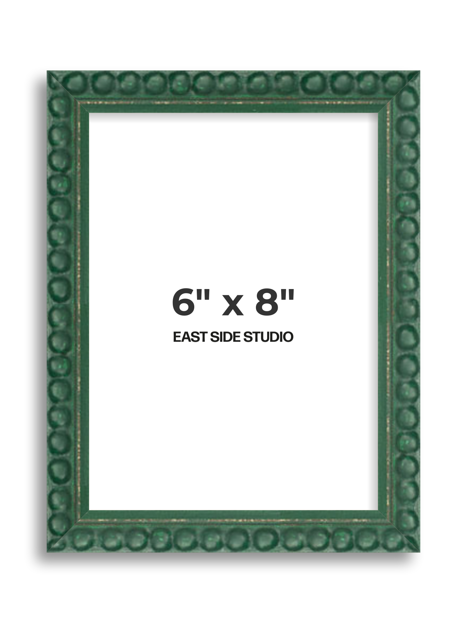Dark Green Bobbin 6" x 8" picture frame