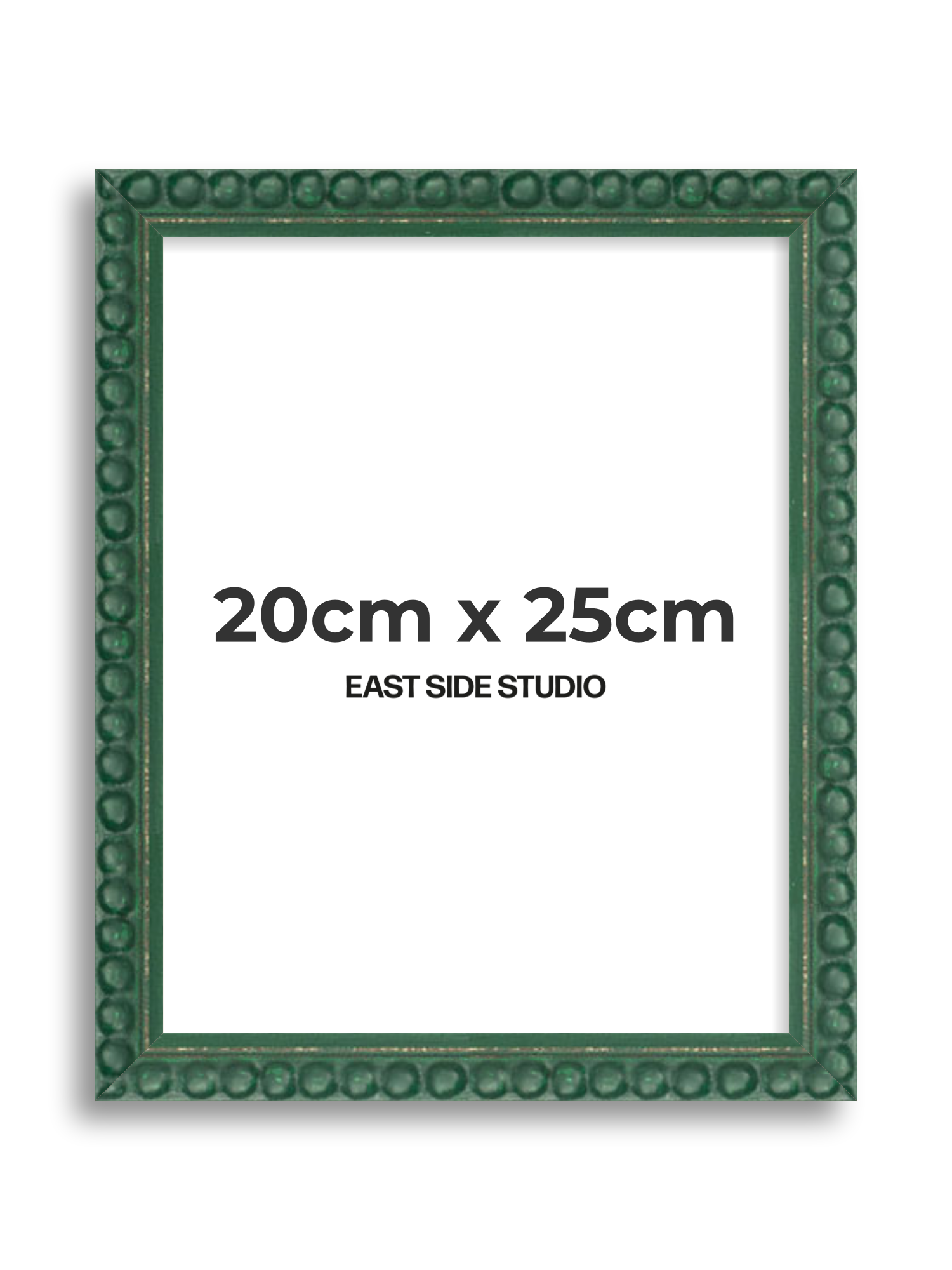 Dark Green Bobbin 20cm x 25cm picture frame