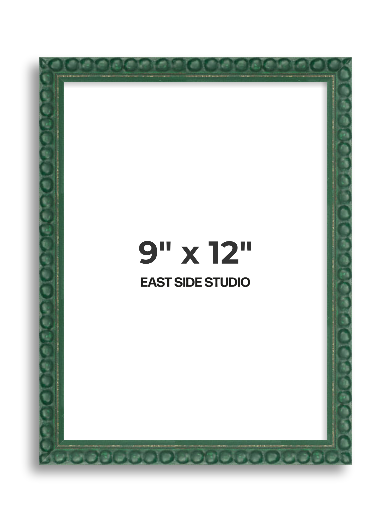 Dark Green Bobbin 9" x 12" picture frame