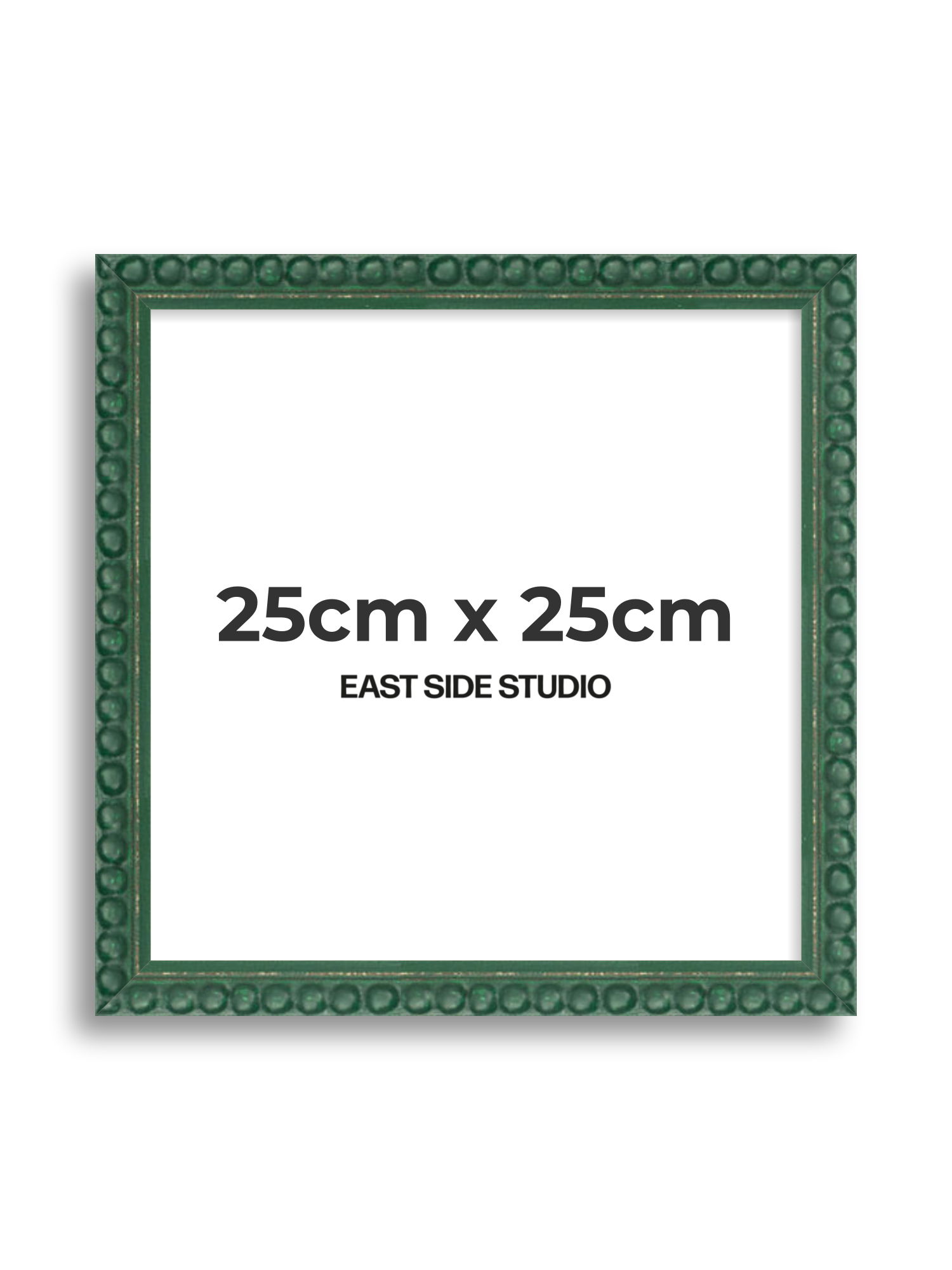 Dark Green Bobbin 25cm x 25cm picture frame