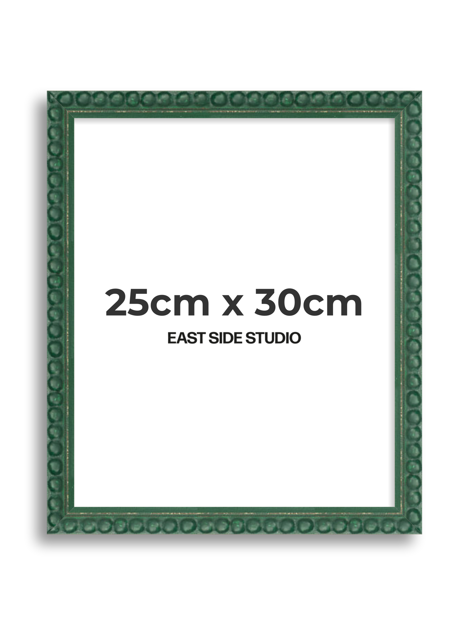 Dark Green Bobbin 25cm x 30cm picture frame