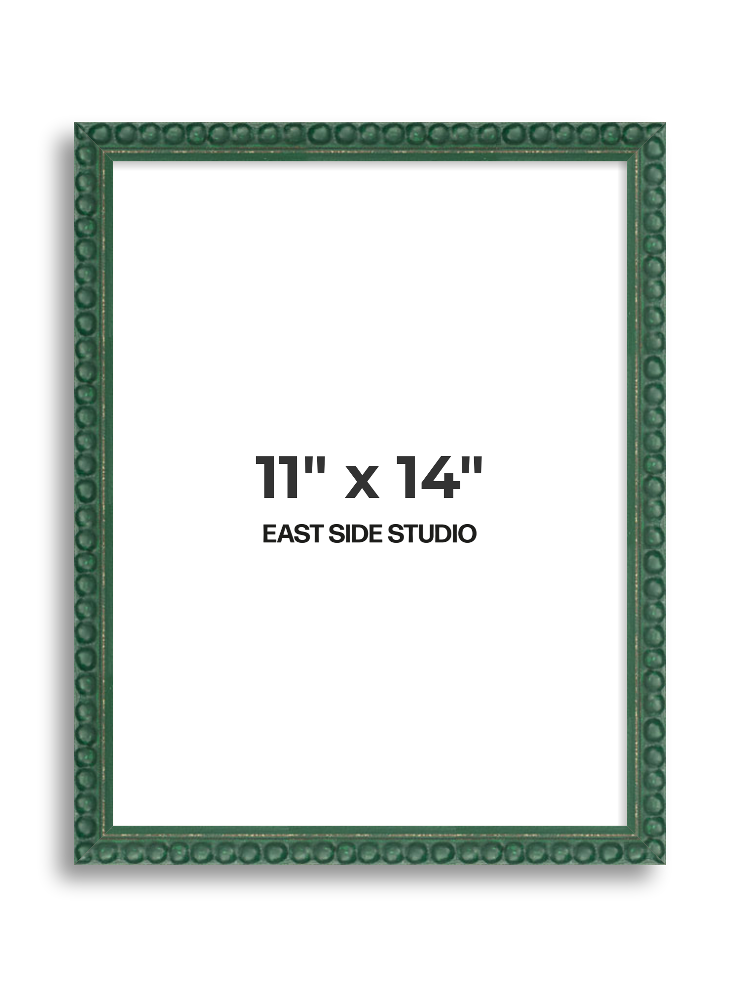 Dark Green Bobbin 11" x 14" picture frame