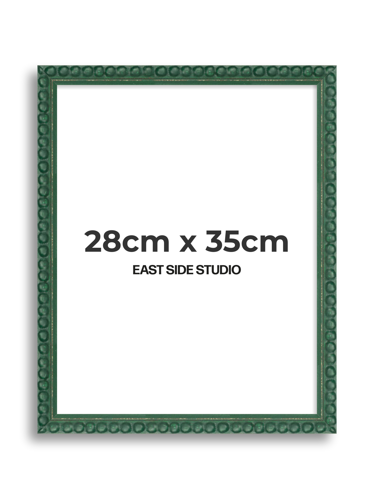 Dark Green Bobbin 28cm x 35cm picture frame