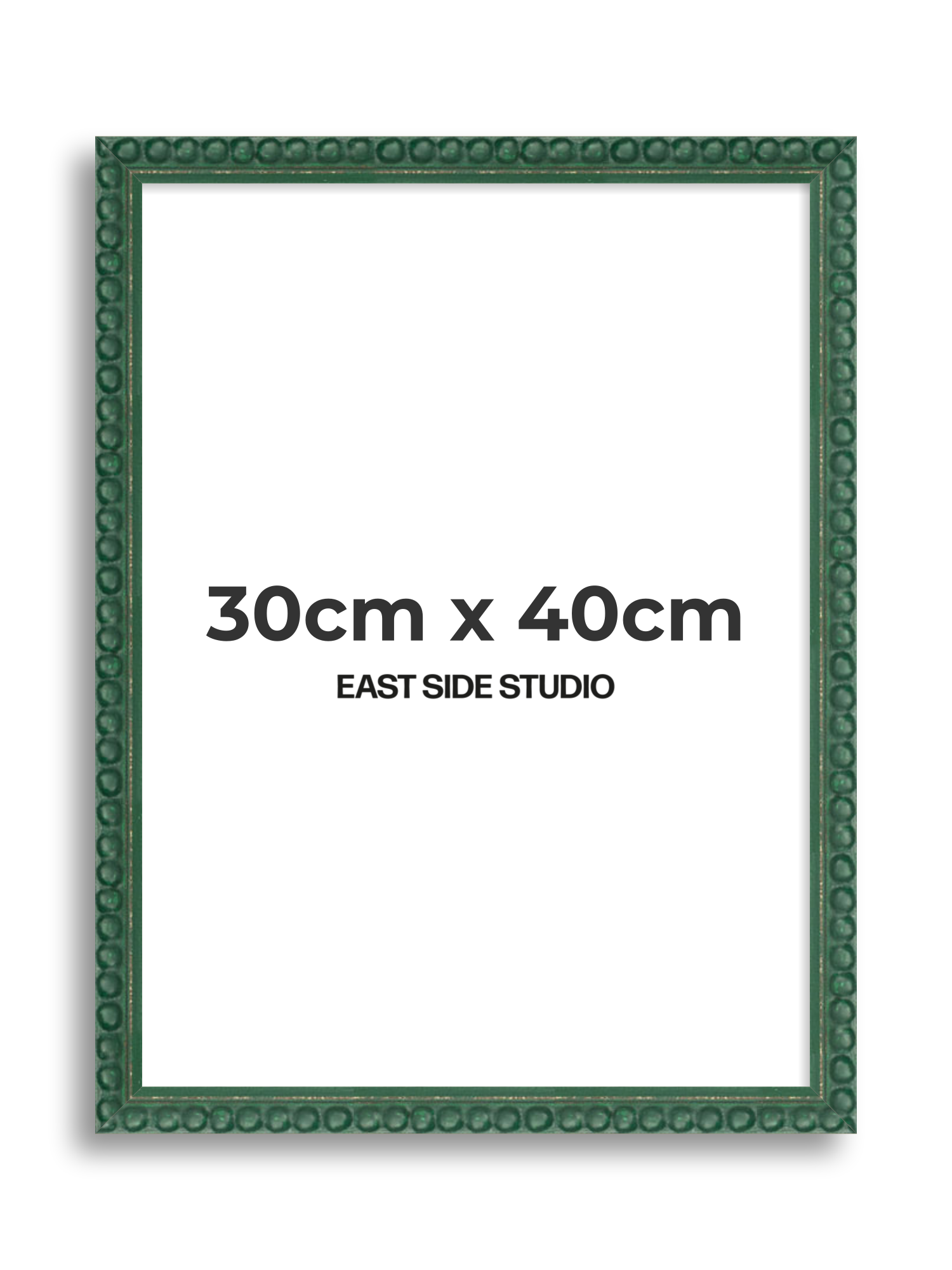 Dark Green Bobbin 30cm x 40cm picture frame