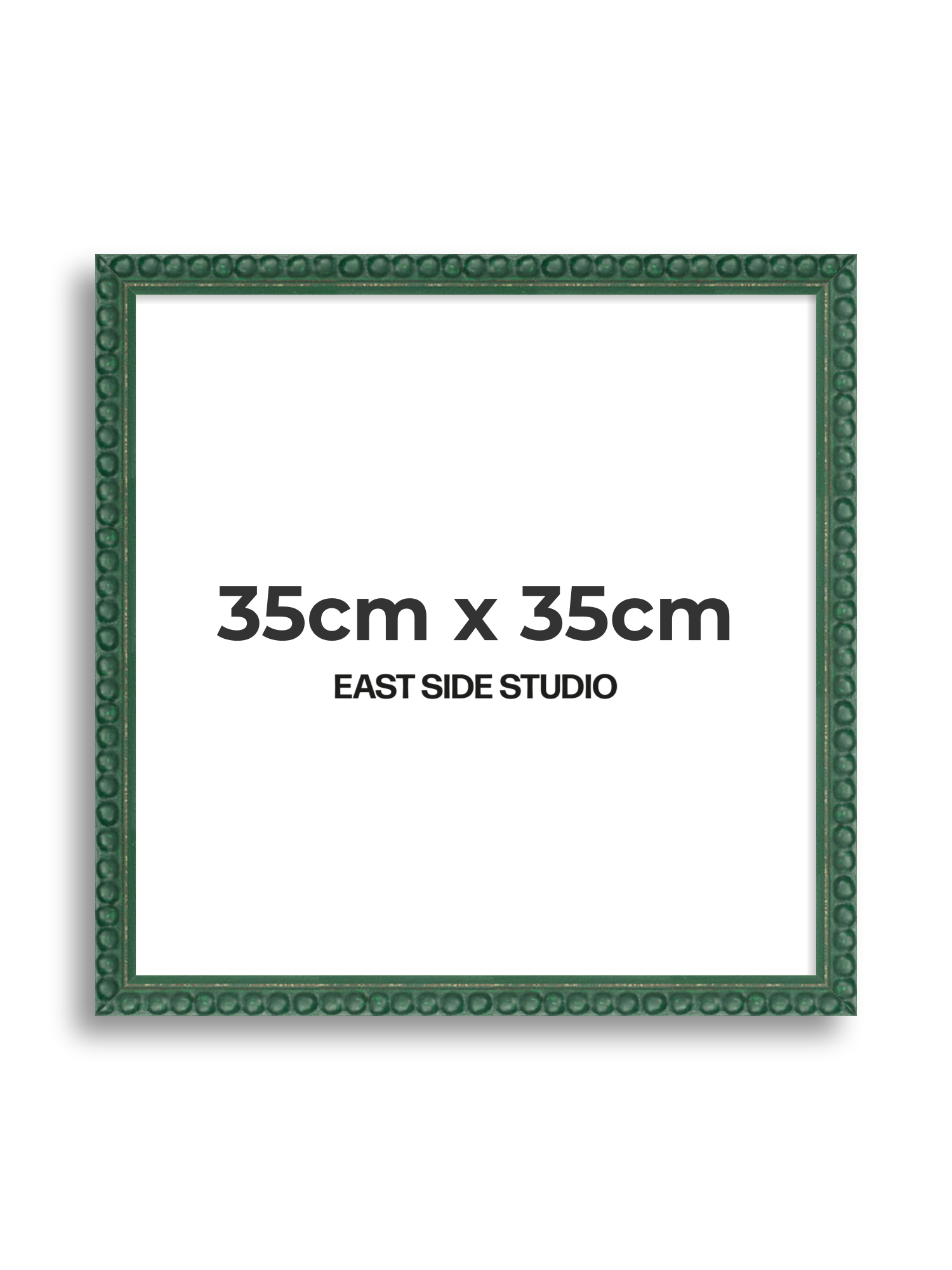 Dark Green Bobbin 35cm x 35cm picture frame