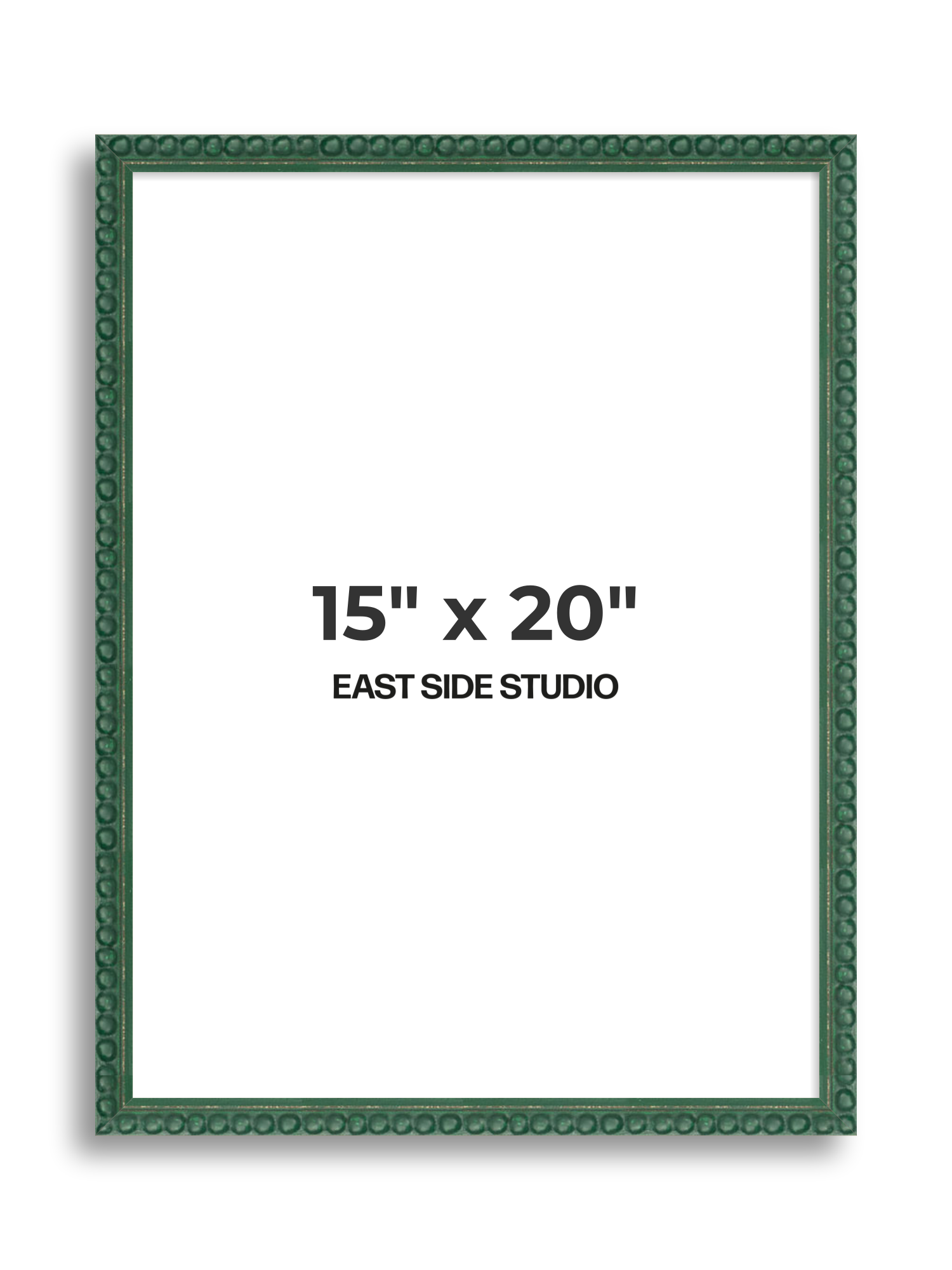 Dark Green Bobbin 15" x 20" picture frame