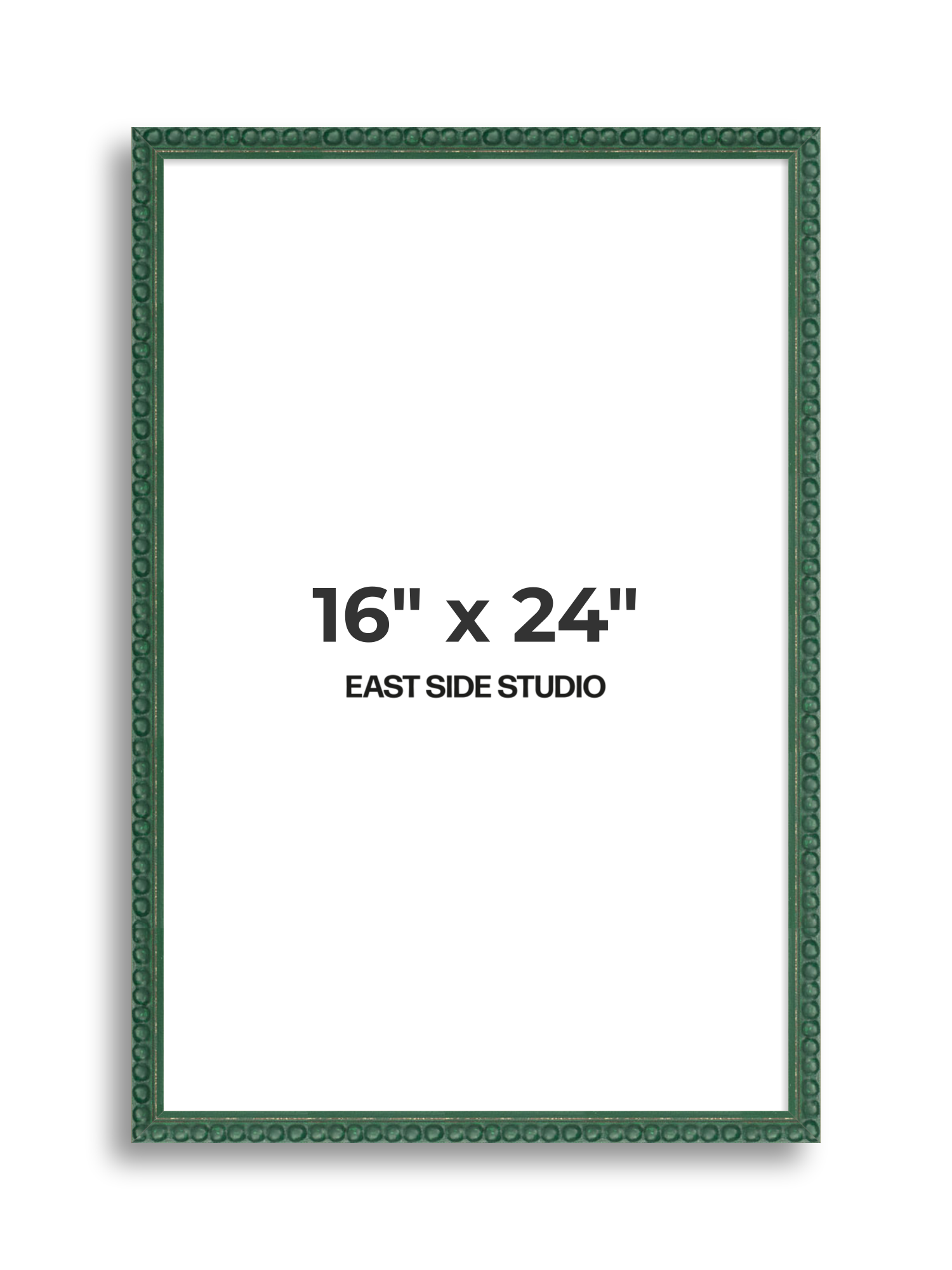 Dark Green Bobbin 16" x 24" picture frame