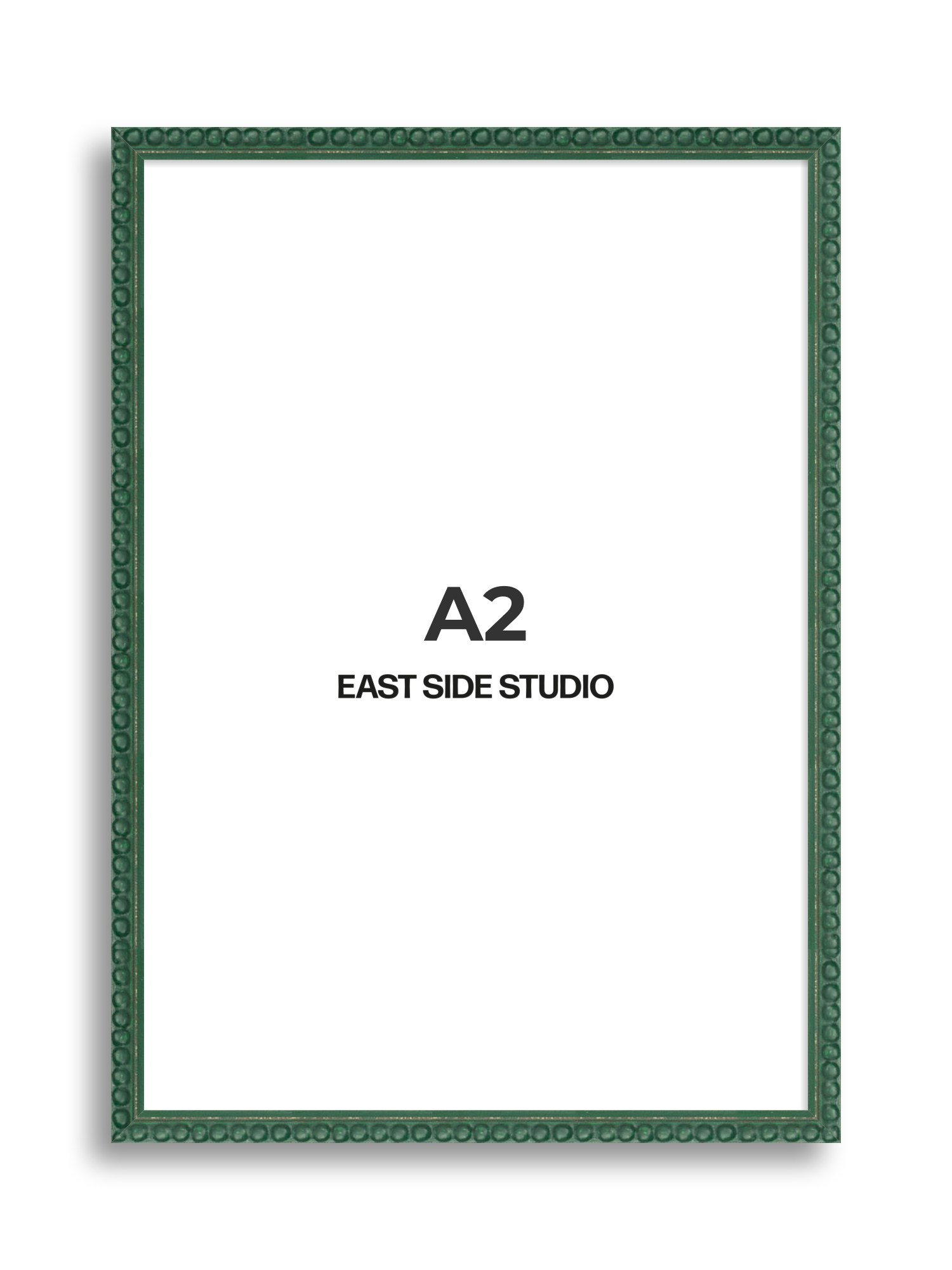 Dark Green Bobbin A2 picture frame