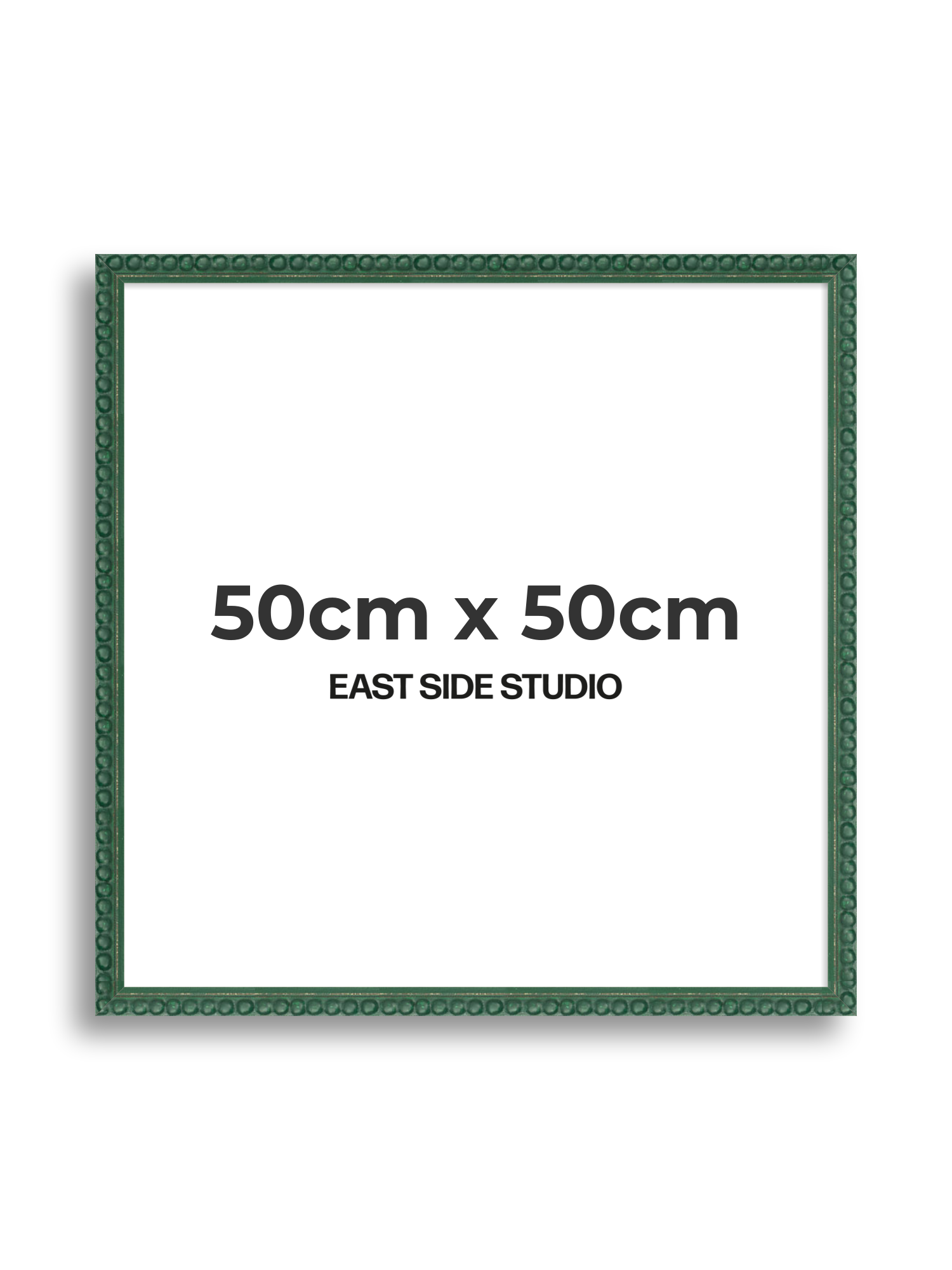 Dark Green Bobbin 50cm x 50cm picture frame