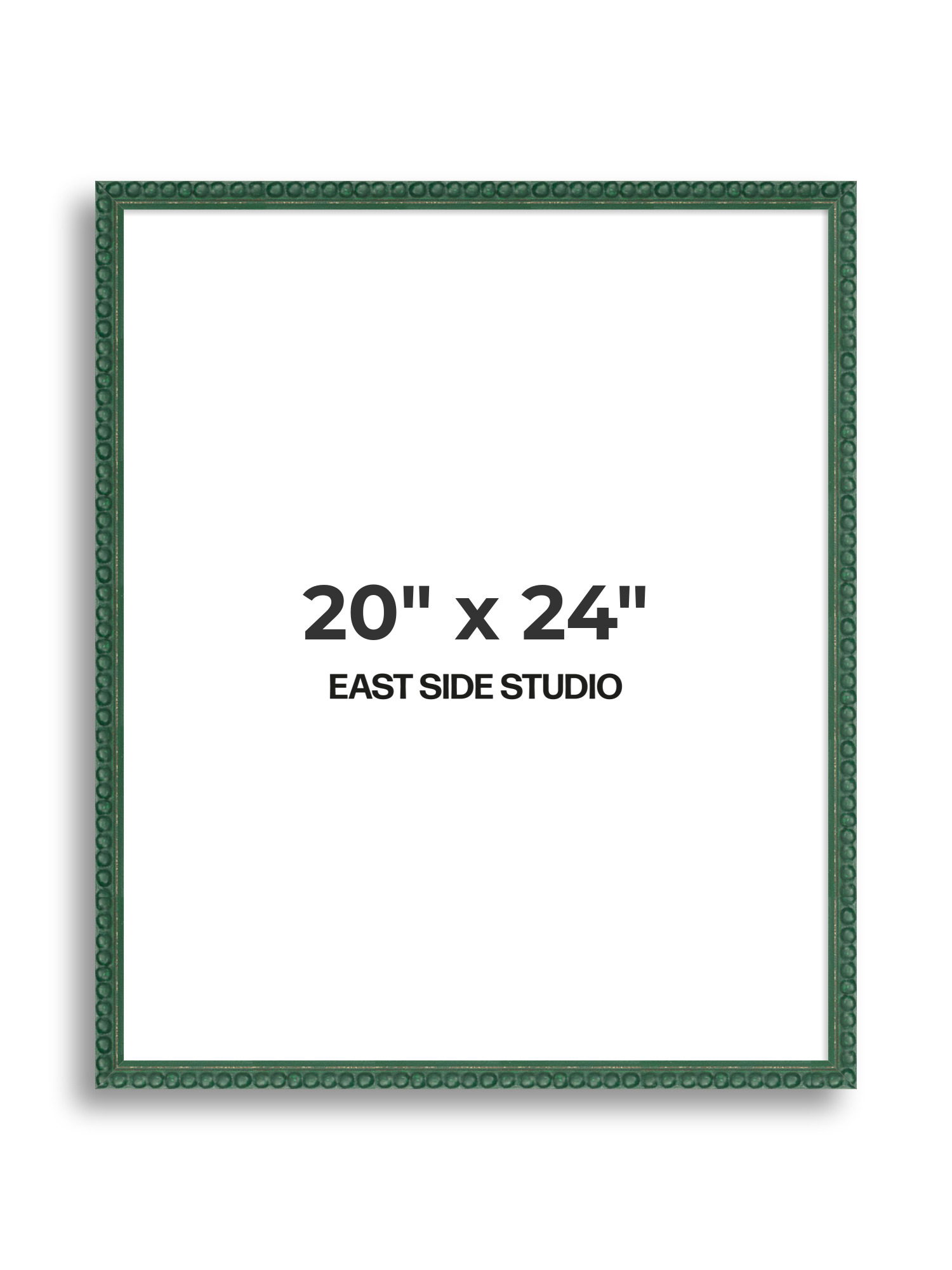 Dark Green Bobbin 20" x 24" picture frame