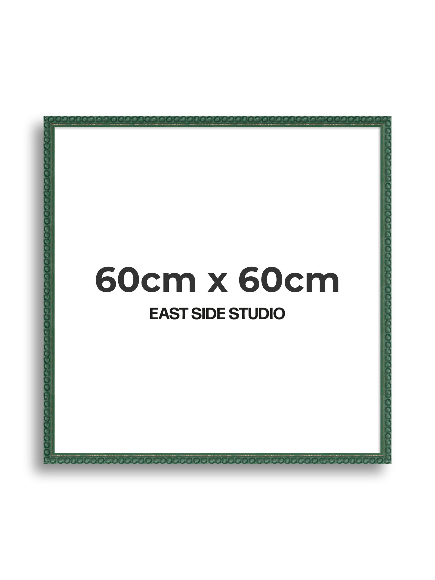 Dark Green Bobbin 60cm x 60cm picture frame