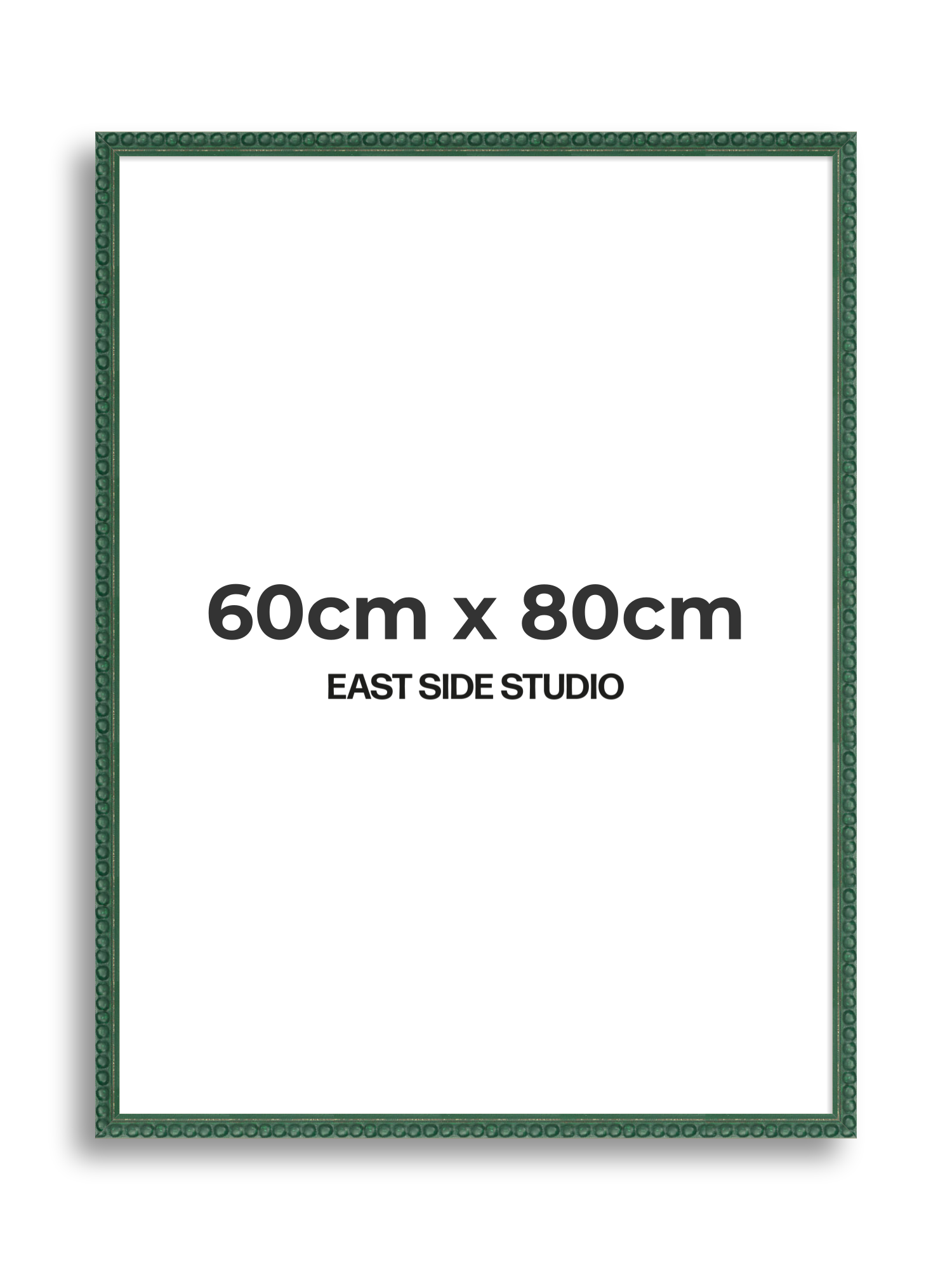 Dark Green Bobbin 60cm x 80cm picture frame