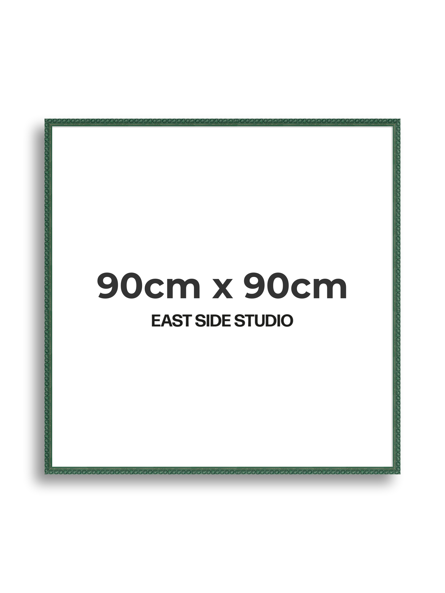 Dark Green Bobbin 90cm x 90cm picture frame