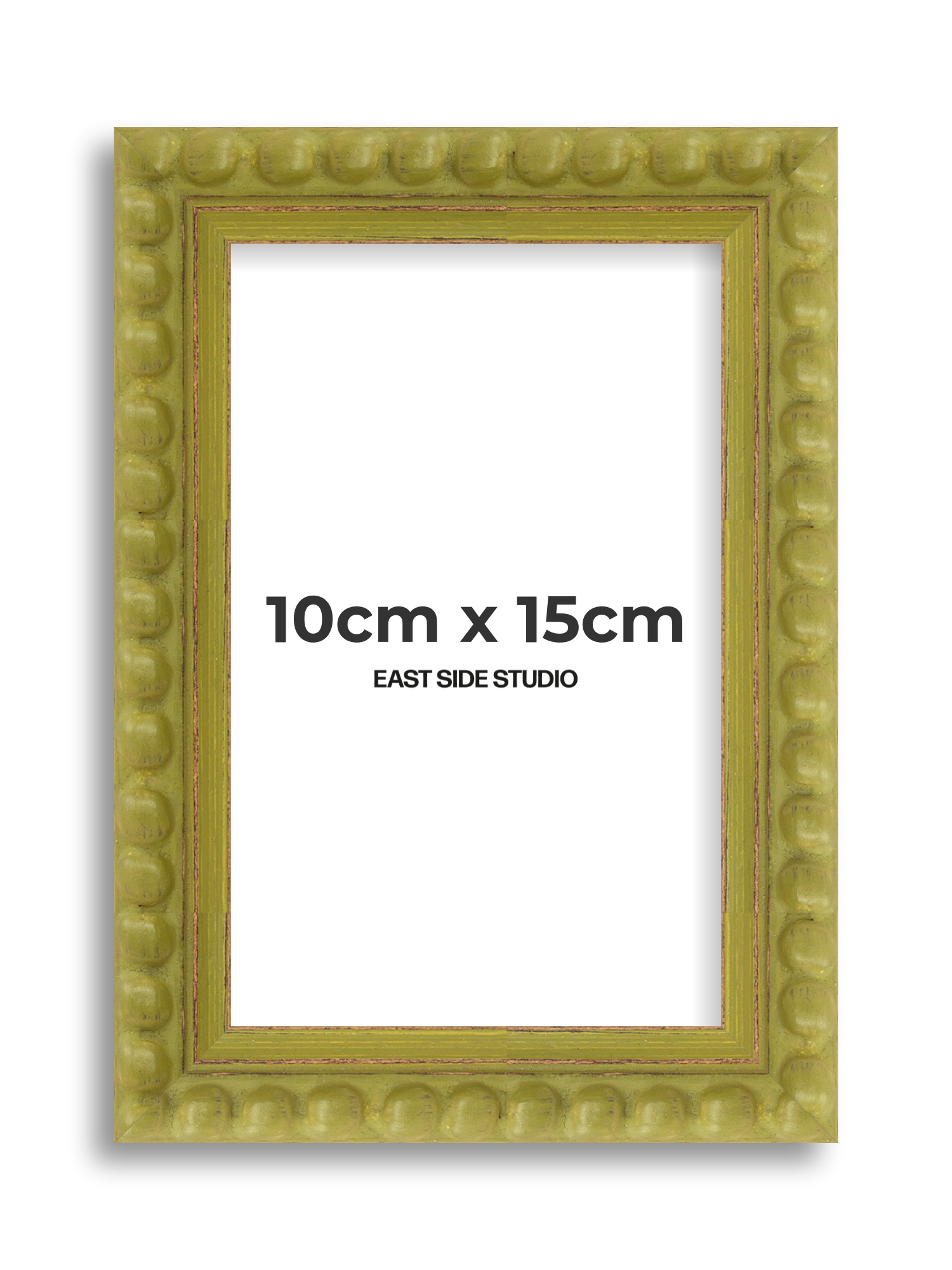 Olive Bobbin 10cm x 15cm picture frame