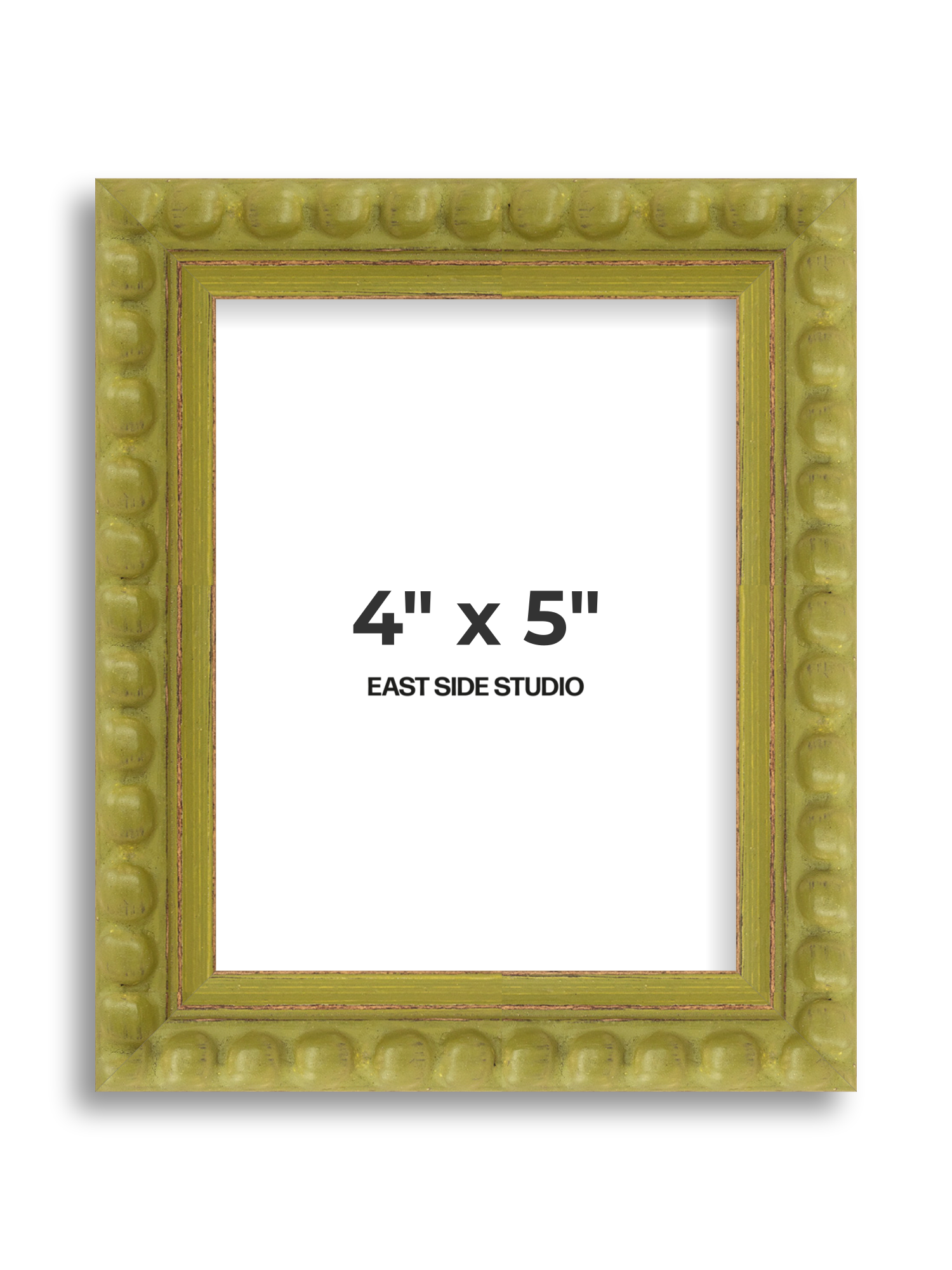 Olive Bobbin 4" x 5" picture frame