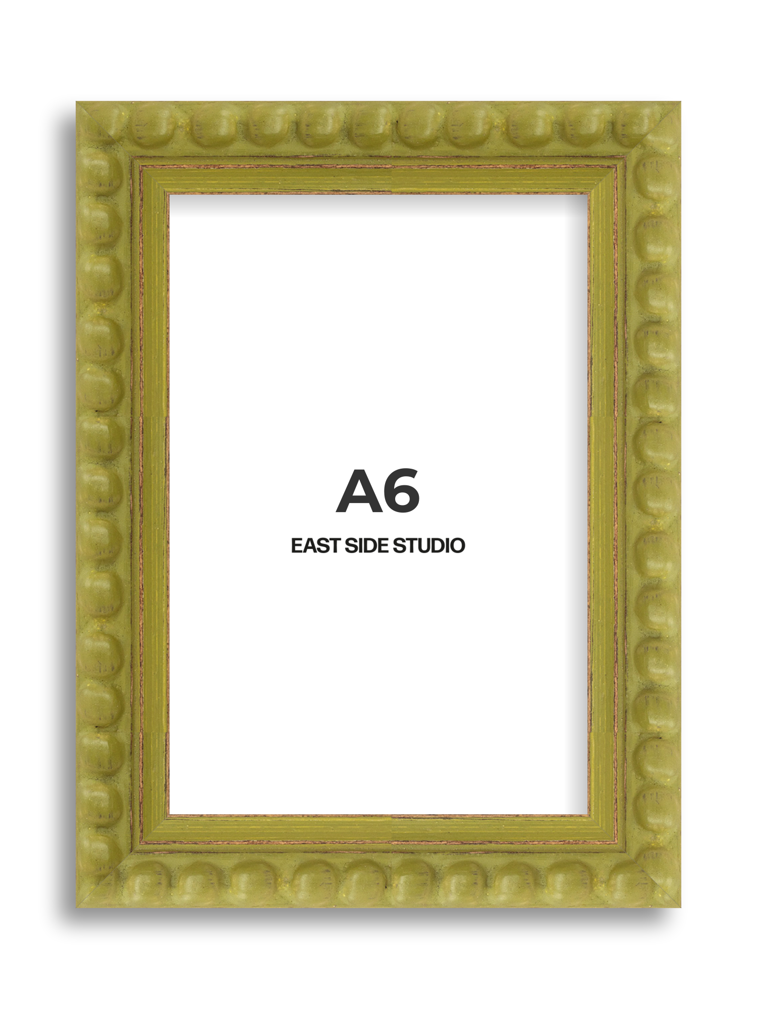 Olive Bobbin A6 picture frame