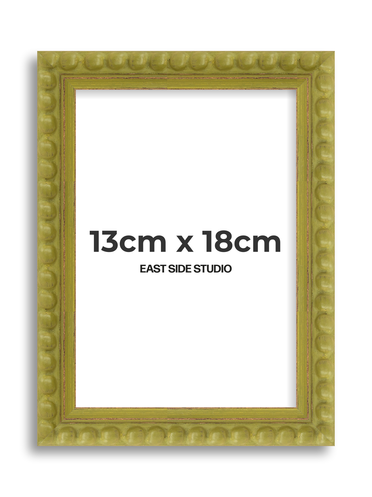 Olive Bobbin 13cm x 18cm picture frame