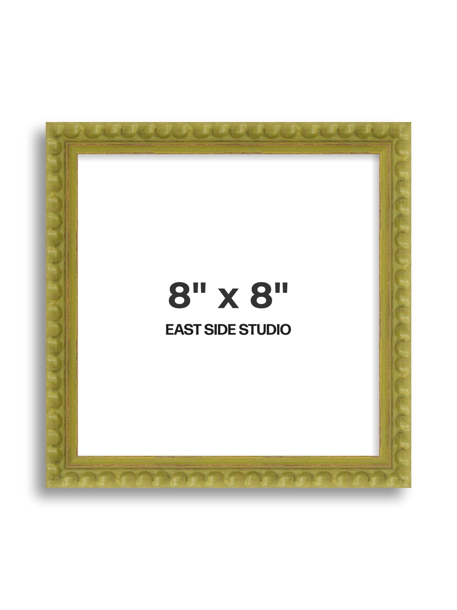 Olive Bobbin 8" x 8" picture frame