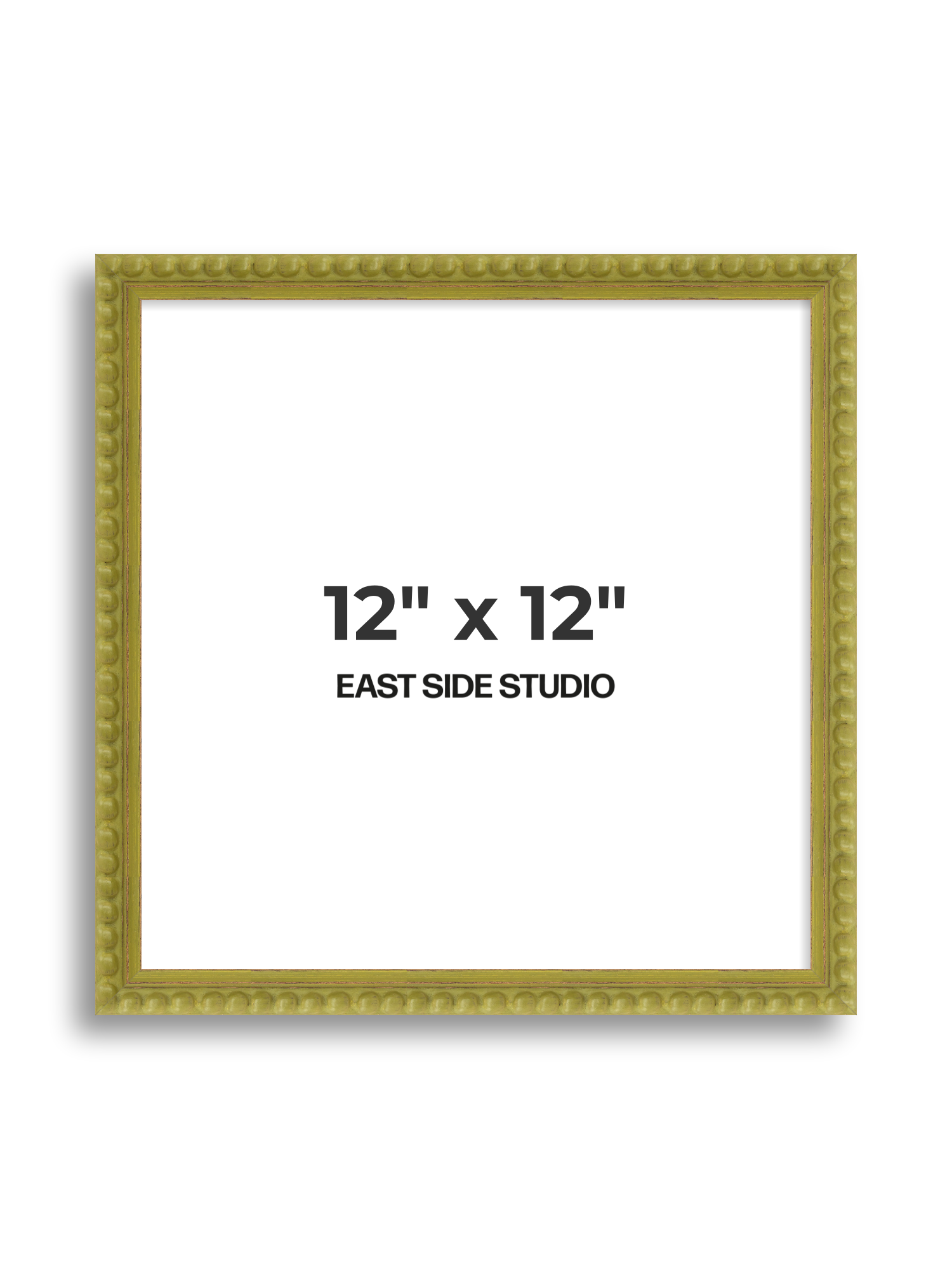 Olive Bobbin 12" x 12" picture frame