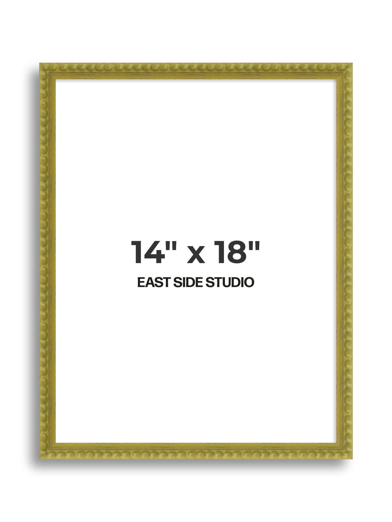 Olive Bobbin 14" x 18" picture frame