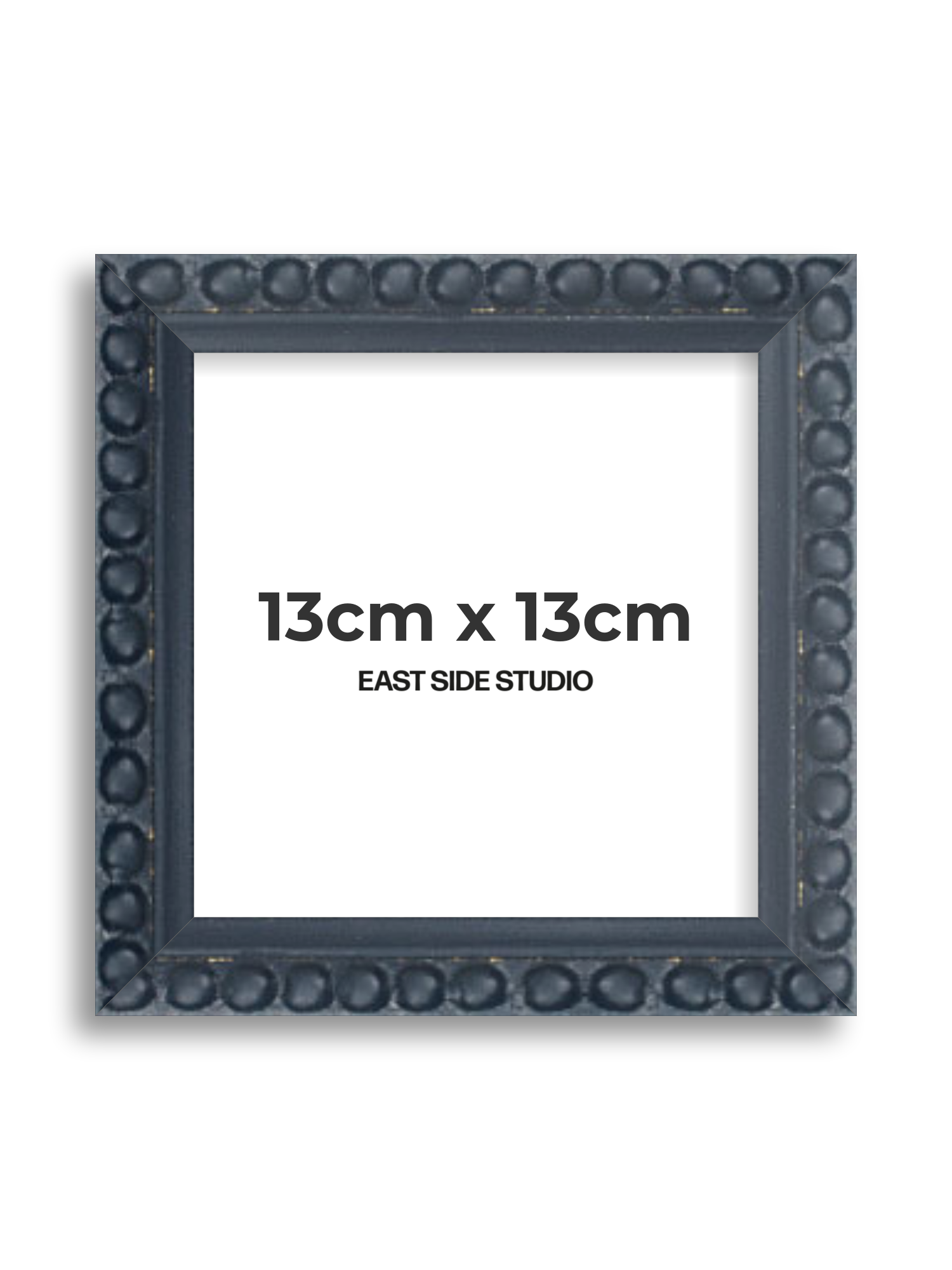 Midnight Blue Bobbin 13cm x 13cm picture frame