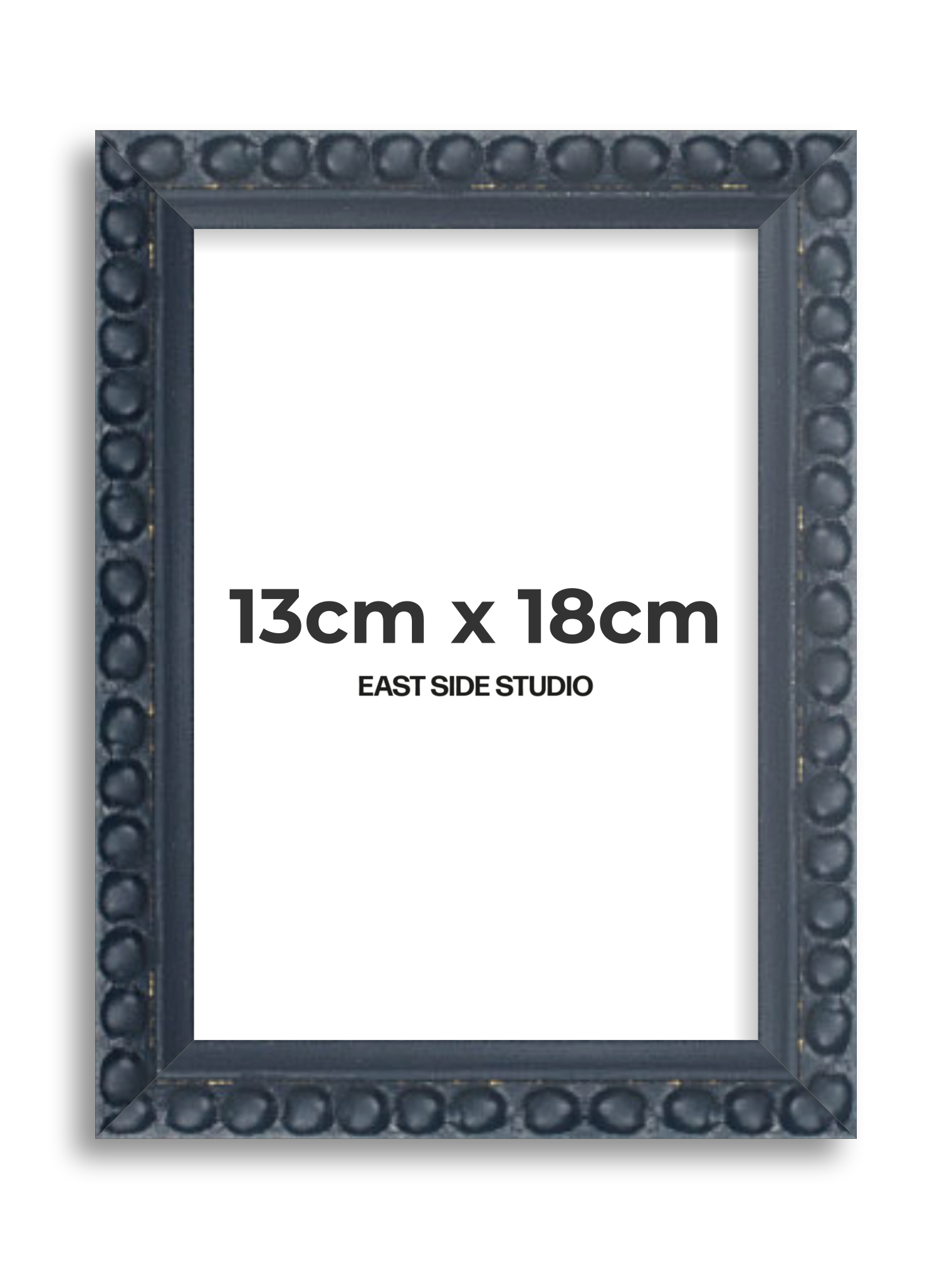 Midnight Blue Bobbin 13cm x 18cm picture frame