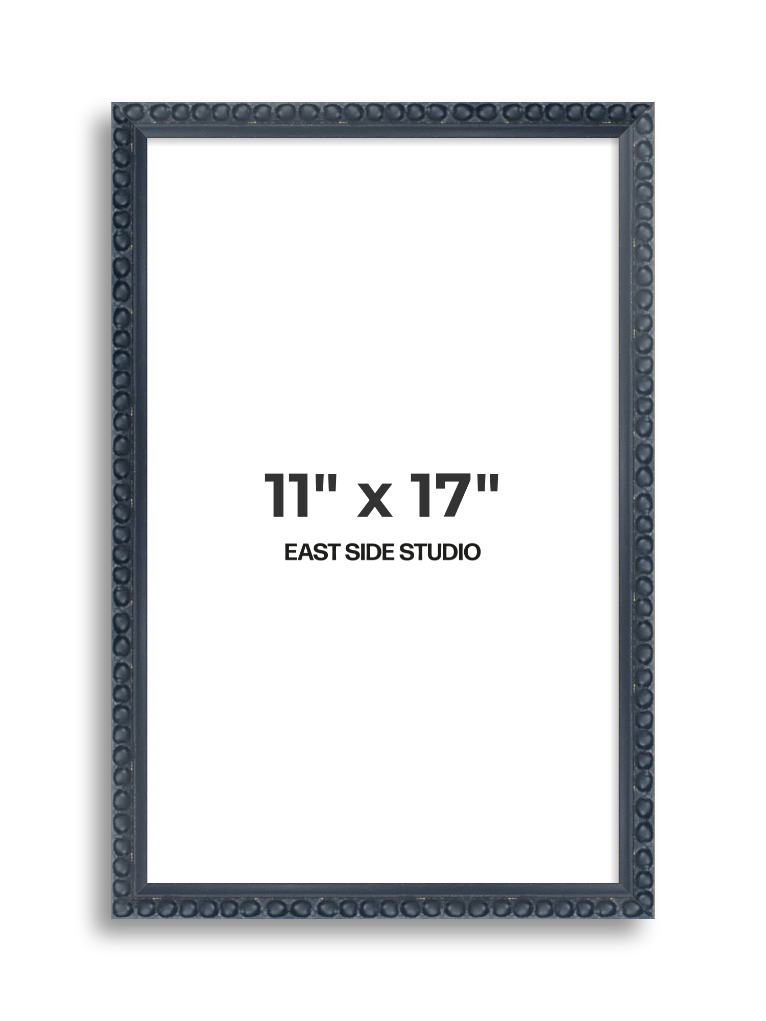Midnight Blue Bobbin 11" x 17" picture frame