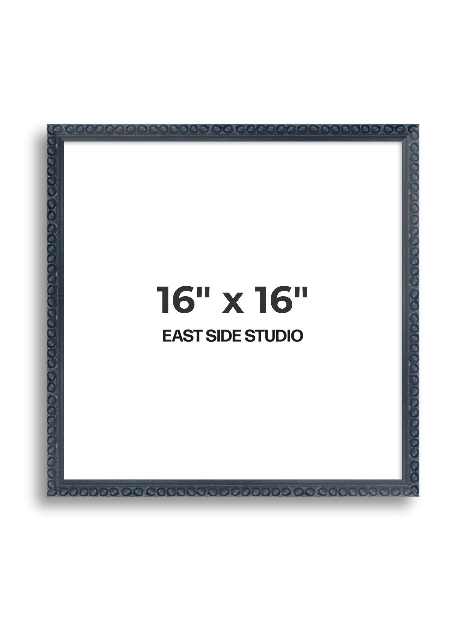 Midnight Blue Bobbin 16" x 16" picture frame