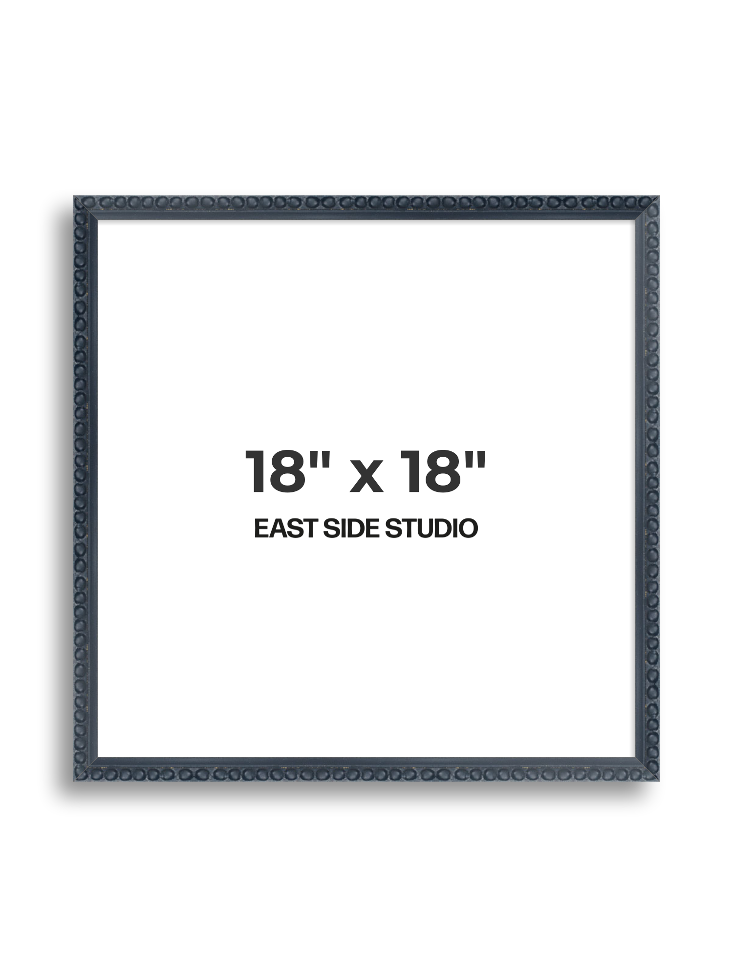 Midnight Blue Bobbin 18" x 18" picture frame