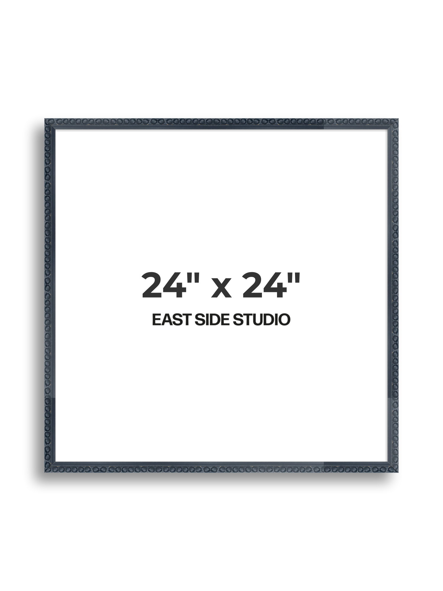 Midnight Blue Bobbin 24" x 24" picture frame