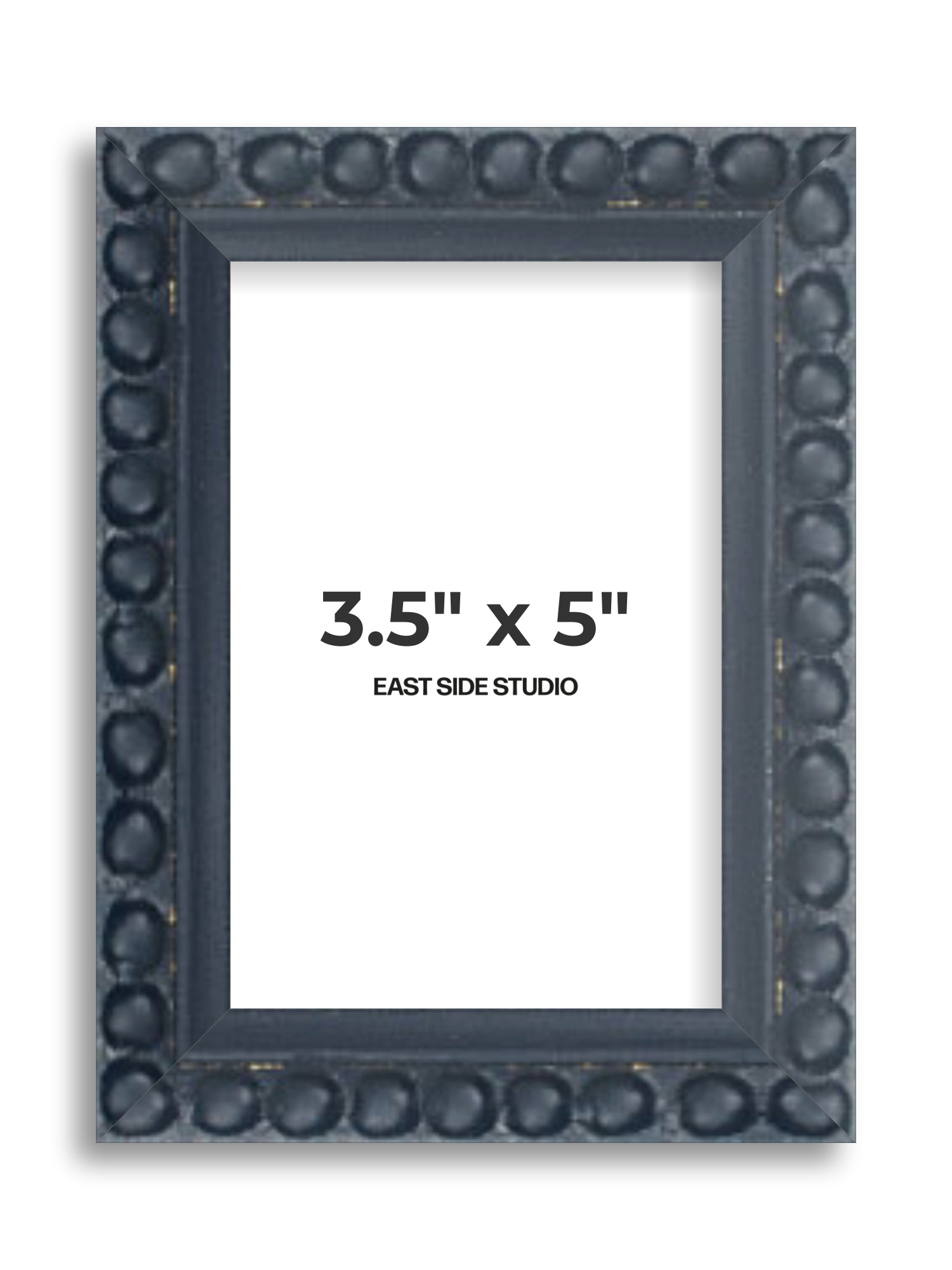 Midnight Blue Bobbin 3.5" x 5" picture frame