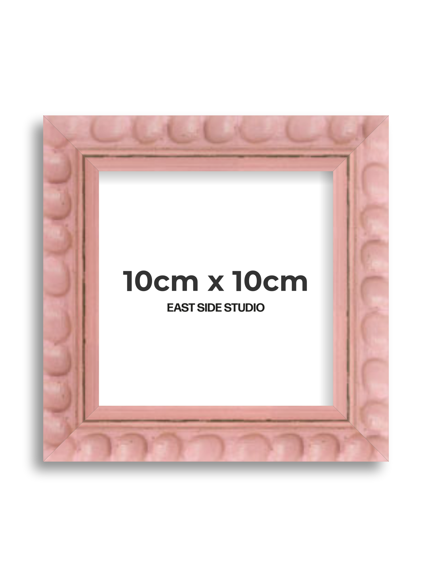 Pink Bobbin 10cm x 10cm picture frame