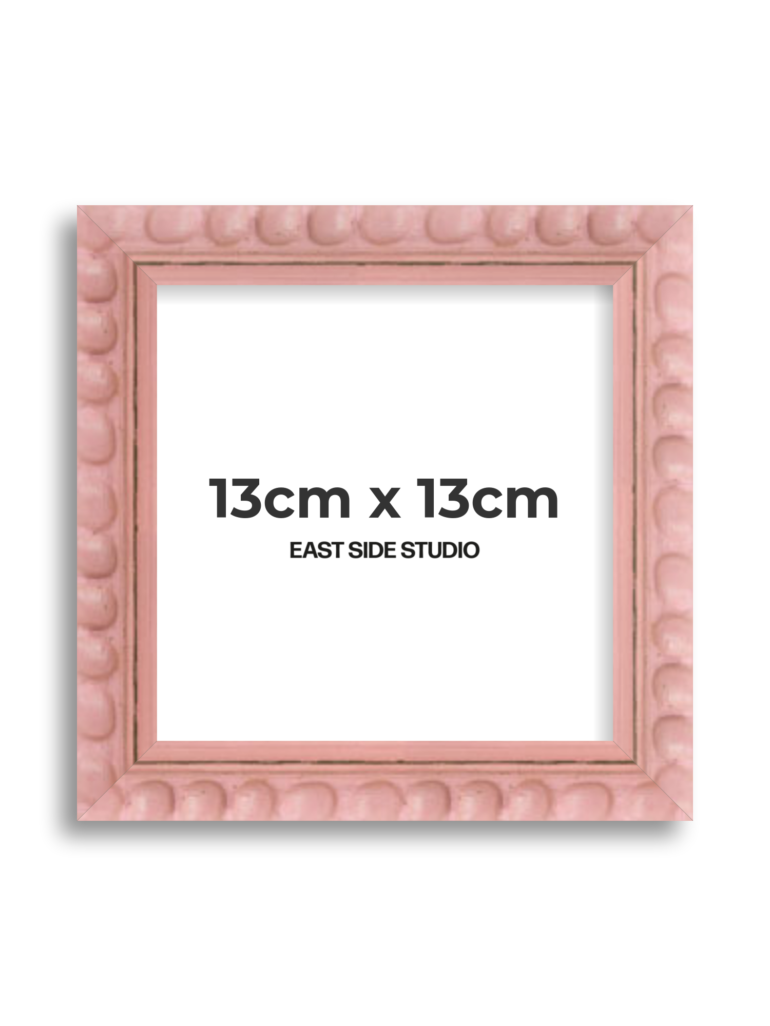 Pink Bobbin 13cm x 13cm picture frame