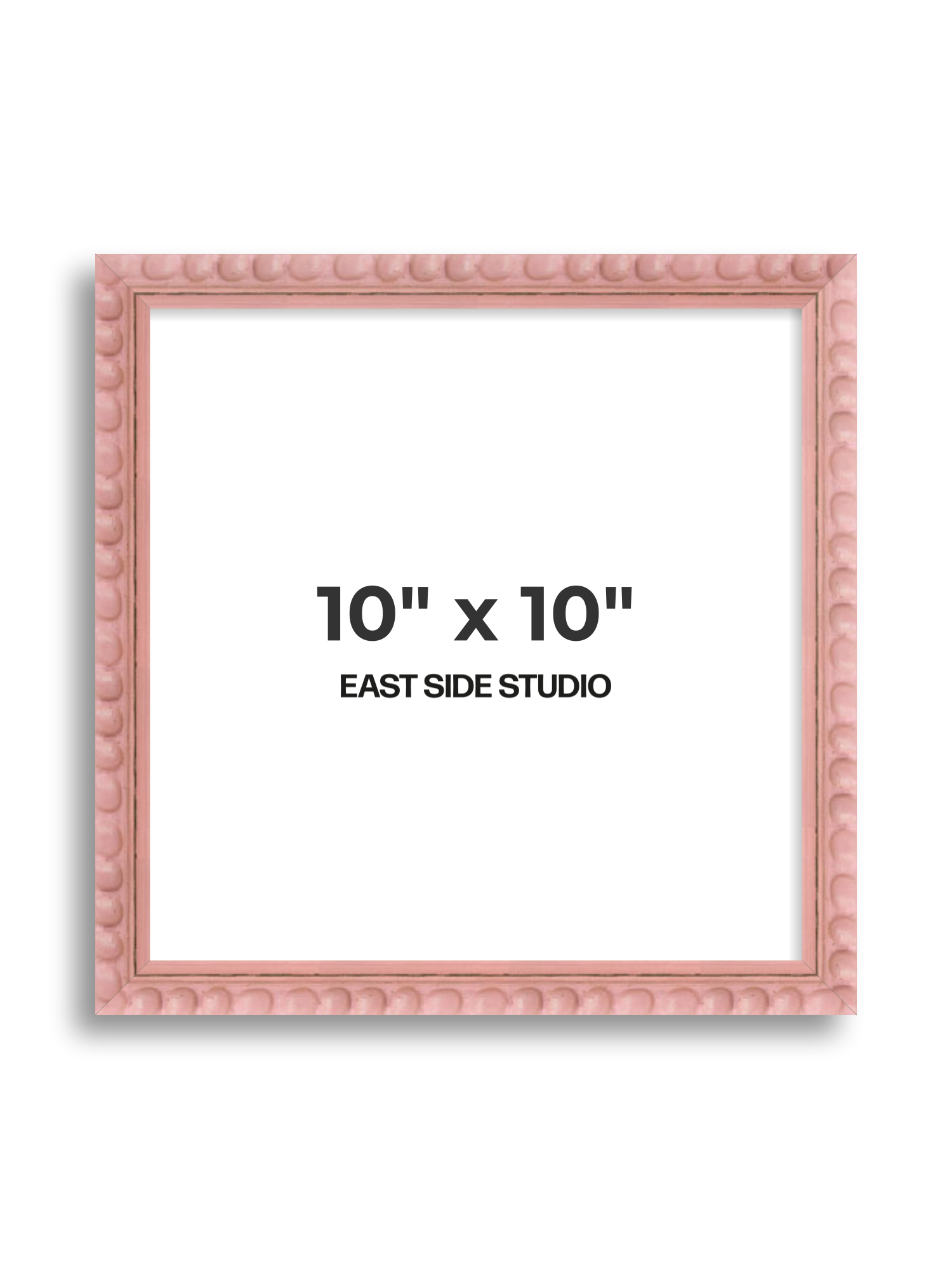 Pink Bobbin 10" x 10" picture frame