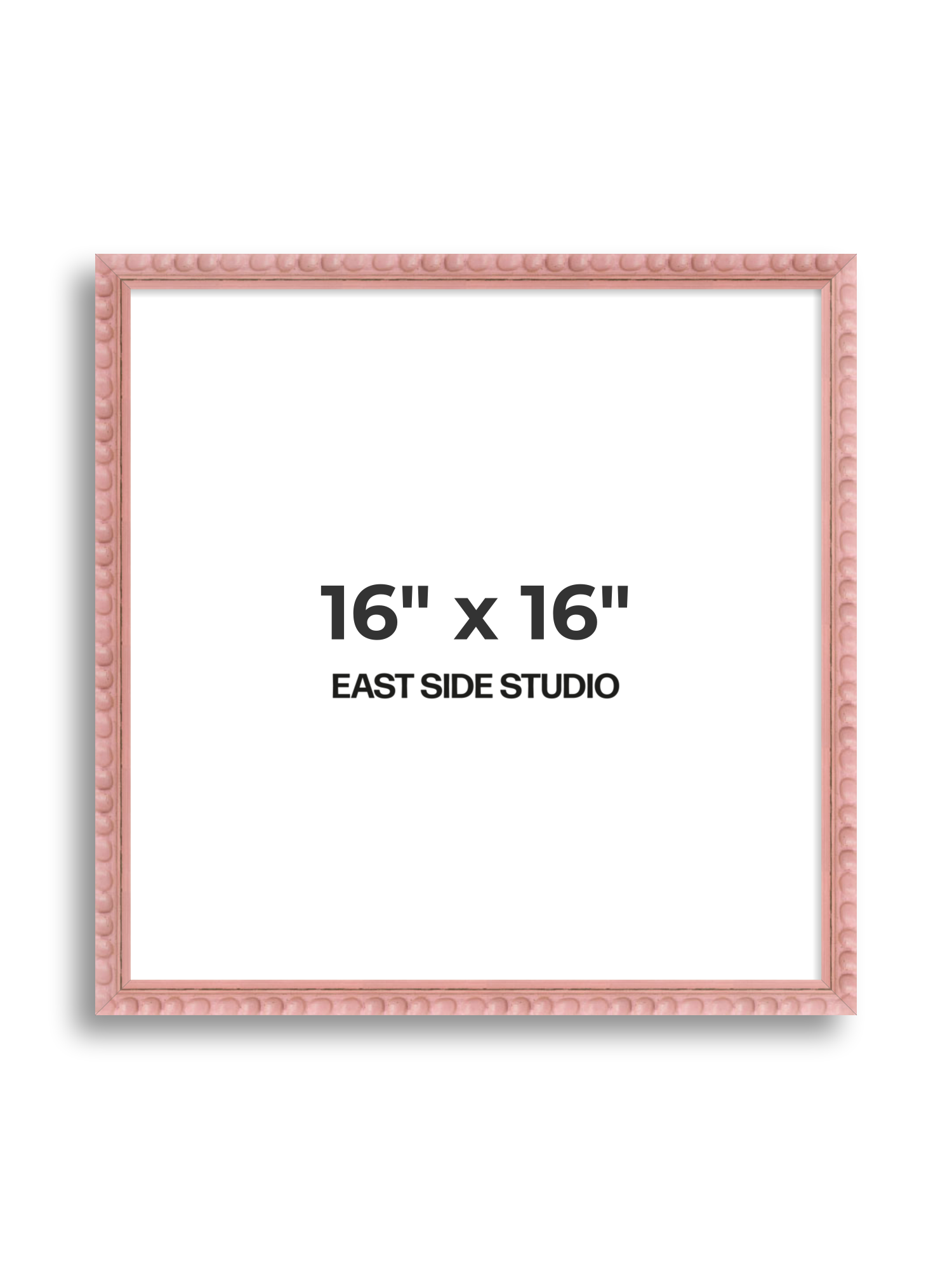 Pink Bobbin 16" x 16" picture frame