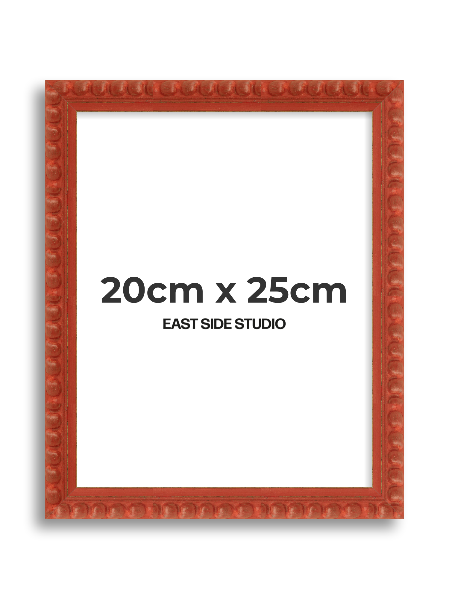 Brick Red Bobbin 20cm x 25cm picture frame