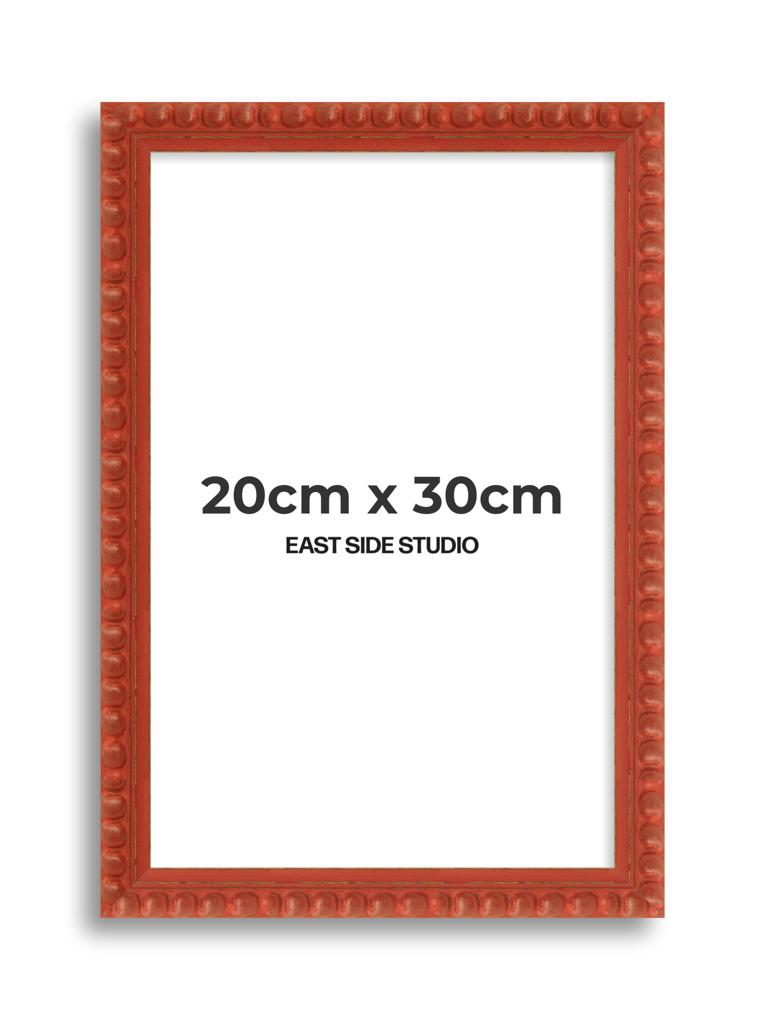 Brick Red Bobbin 20cm x 30cm picture frame