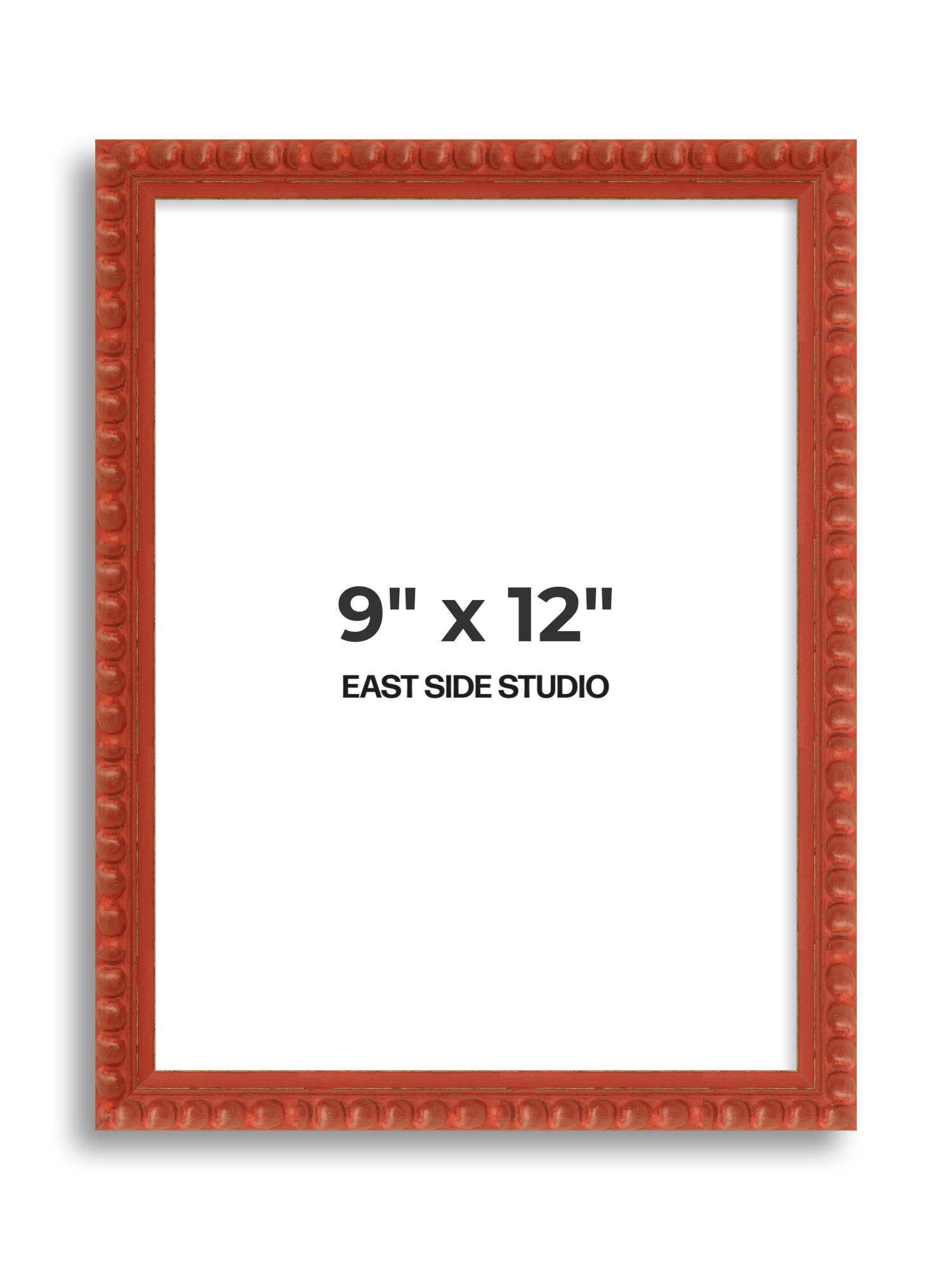 Brick Red Bobbin 9" x 12" picture frame