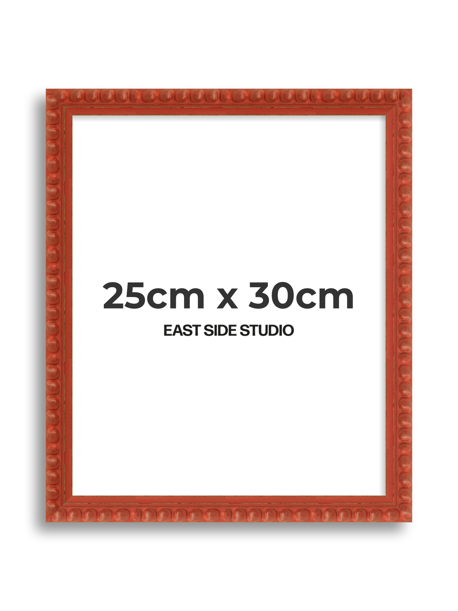 Brick Red Bobbin 25cm x 30cm picture frame